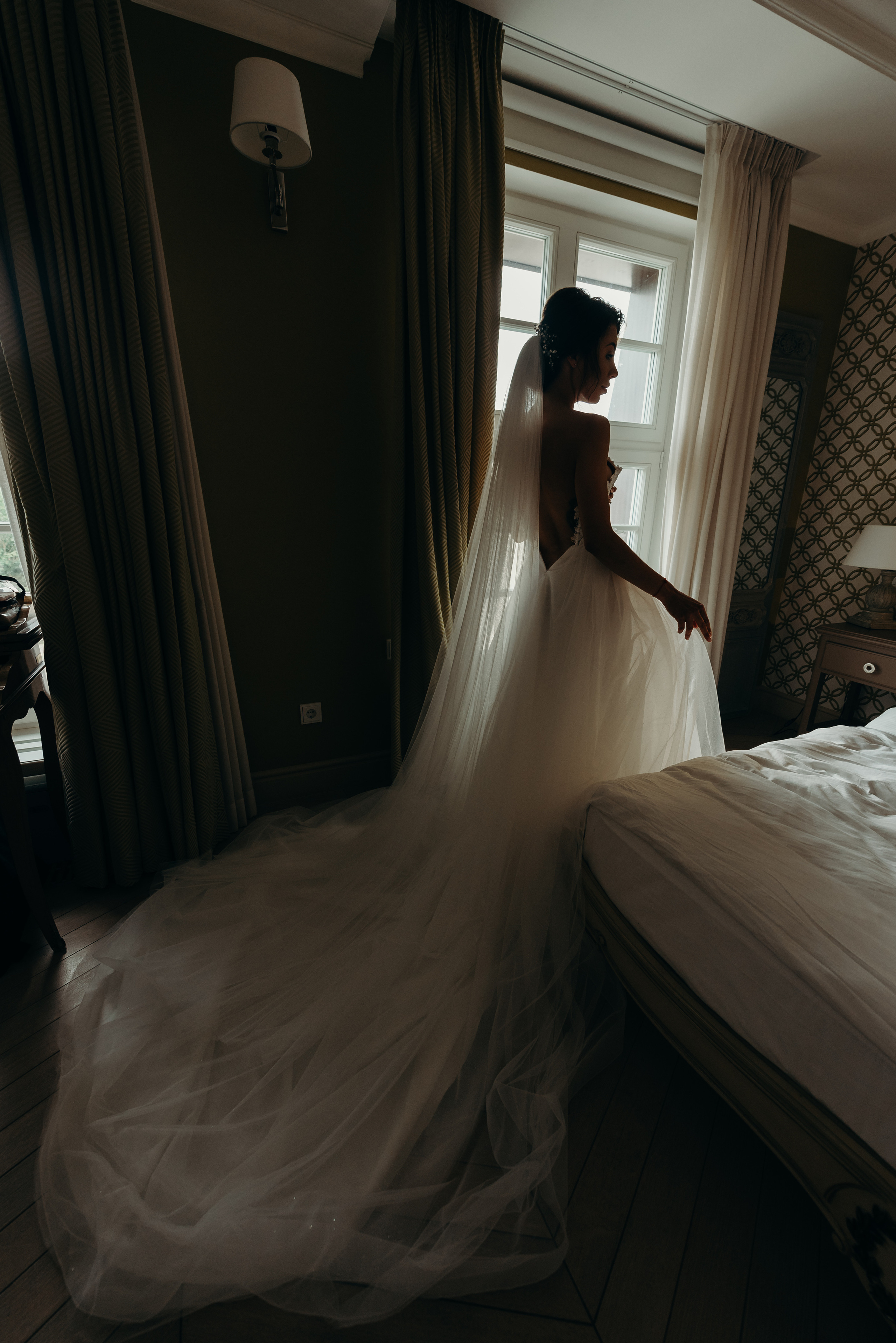 Сборы невесты в отеле Hotel Relais le Chevalier