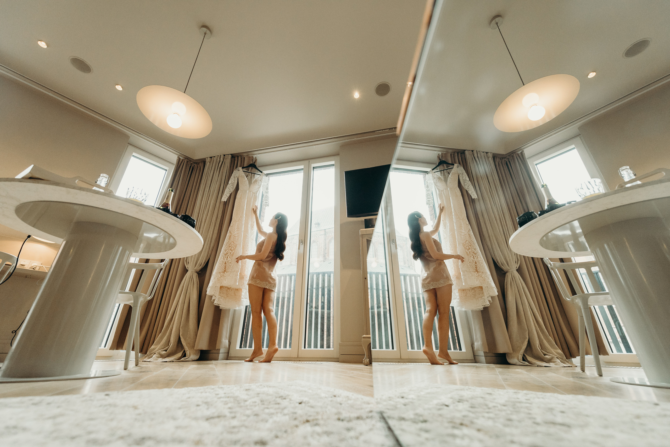 Свадьба в отеле St. Peter's Boutique Hotel. Свадебный фотограф в Риге — Вячеслав Лучненков