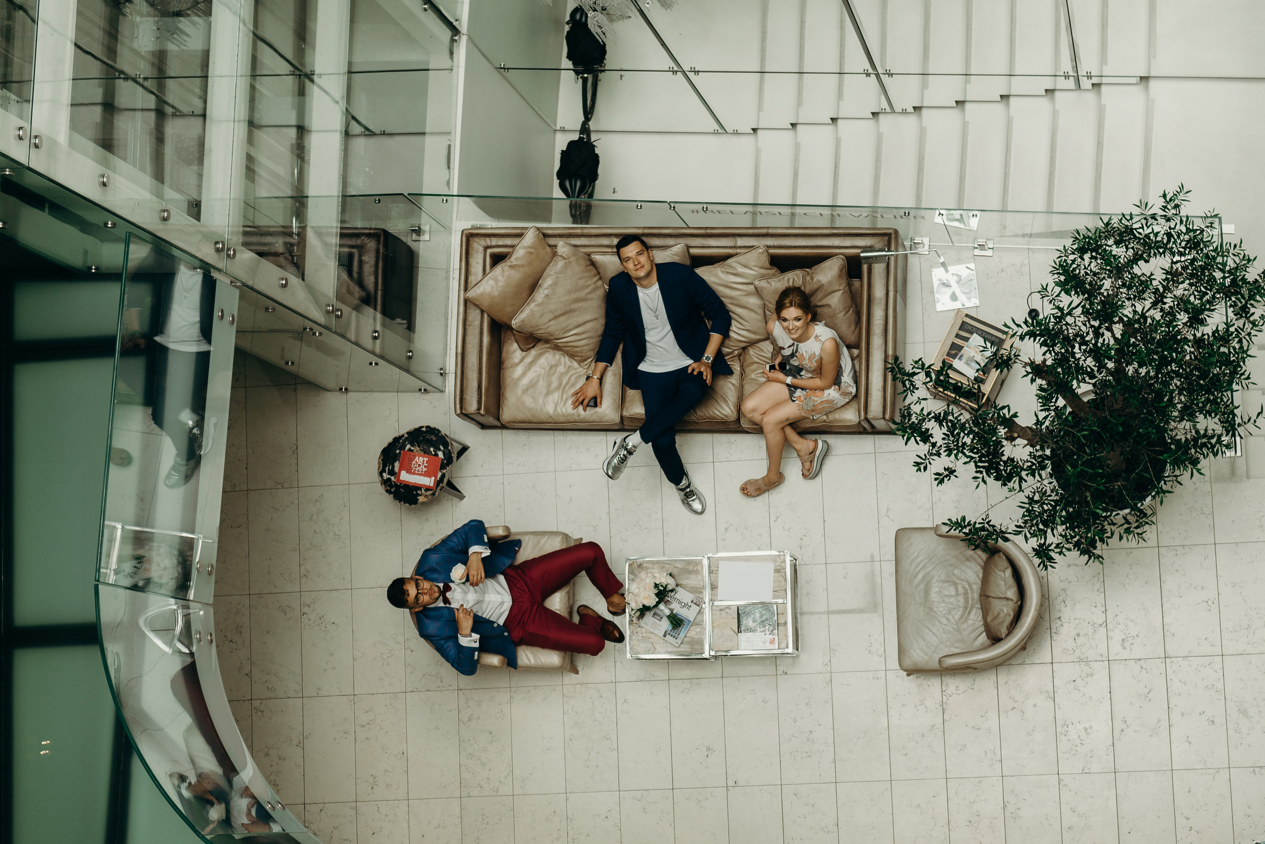 Свадебная фотосессия в Hotel Relais le Chevalier