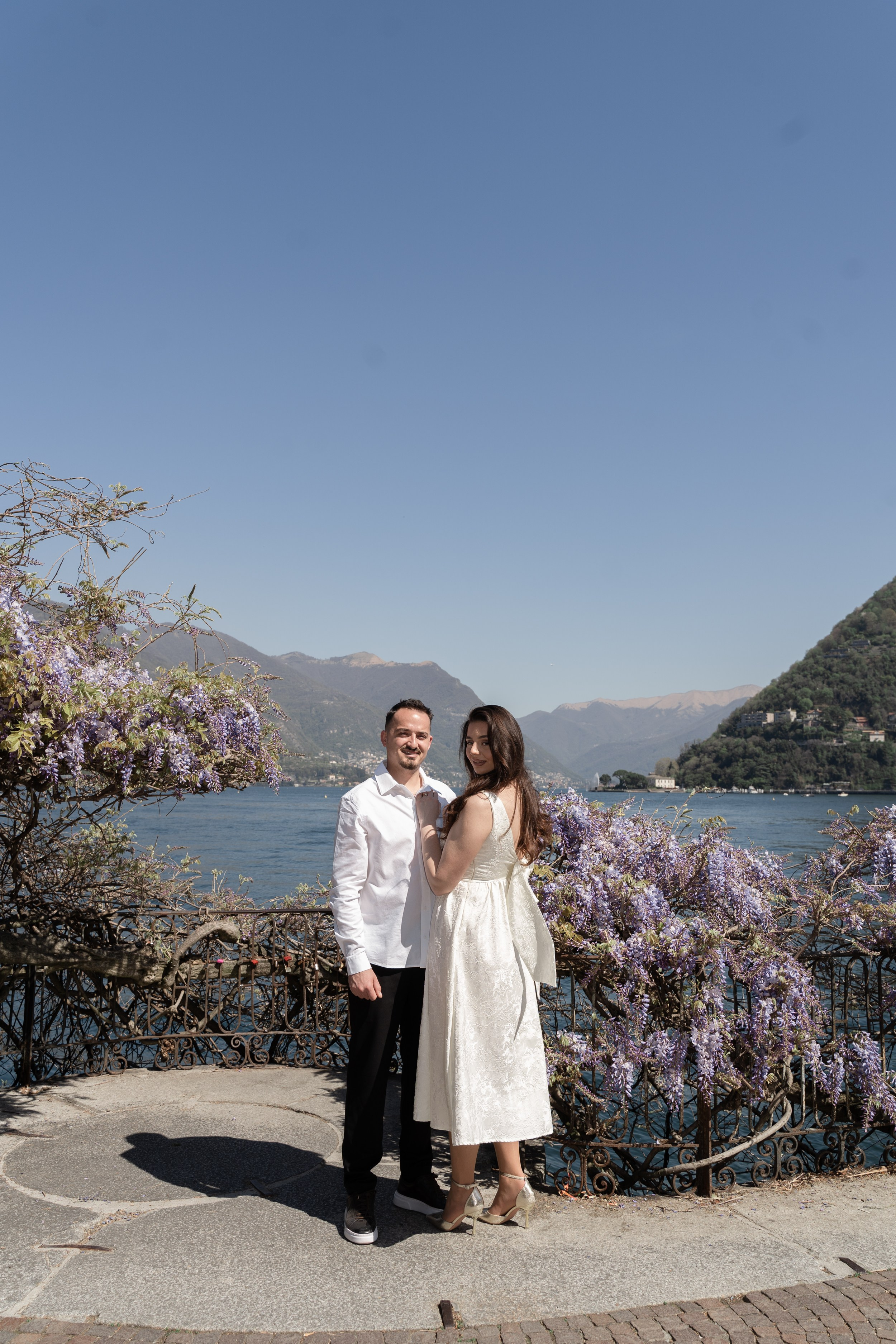 Como Proposal Photographer | Proposal Ideas on Lake Como