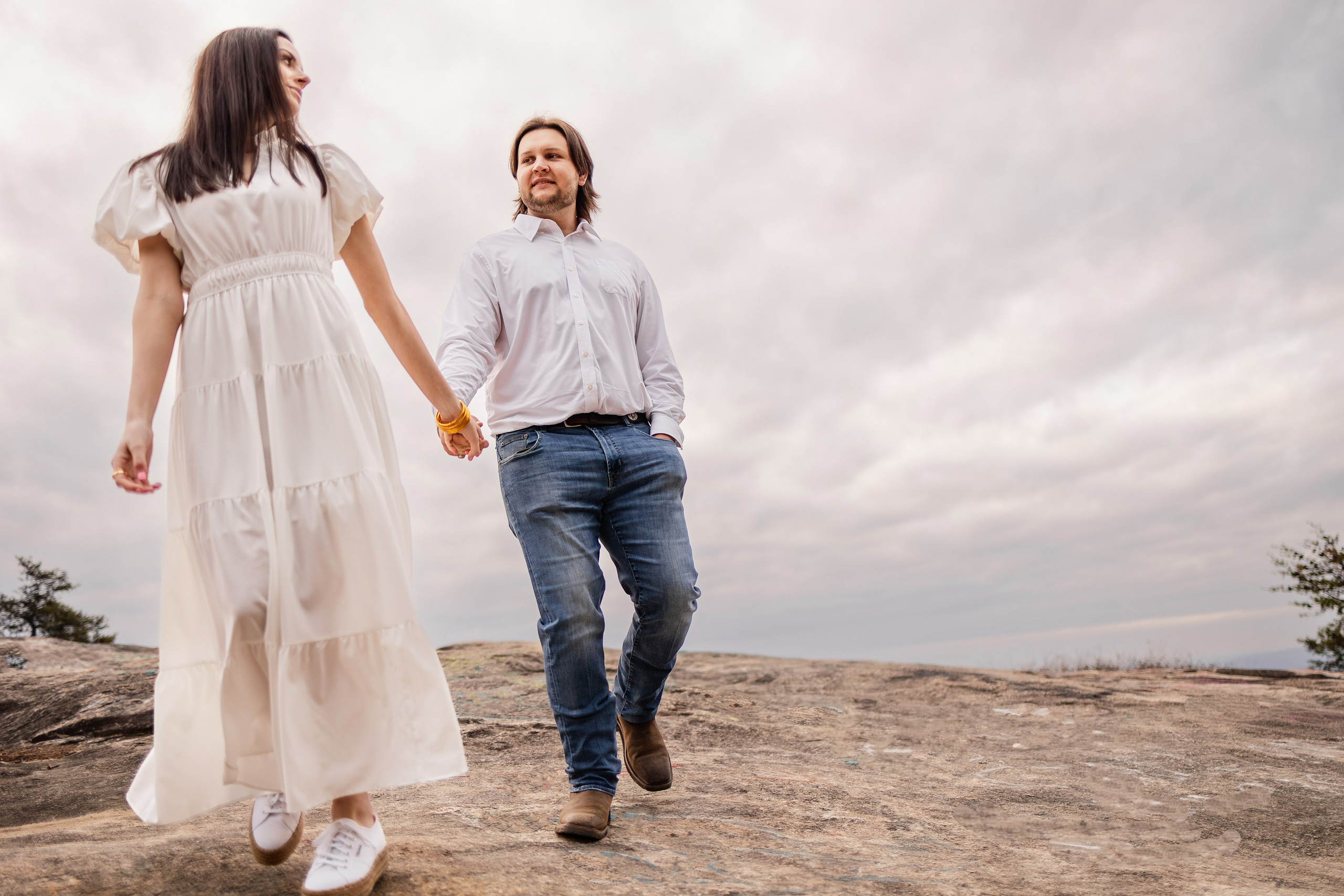 Jacob and Emma’s Engagement at The Pretty Place Chapel. Wedding and portrait photography in Greenville SC