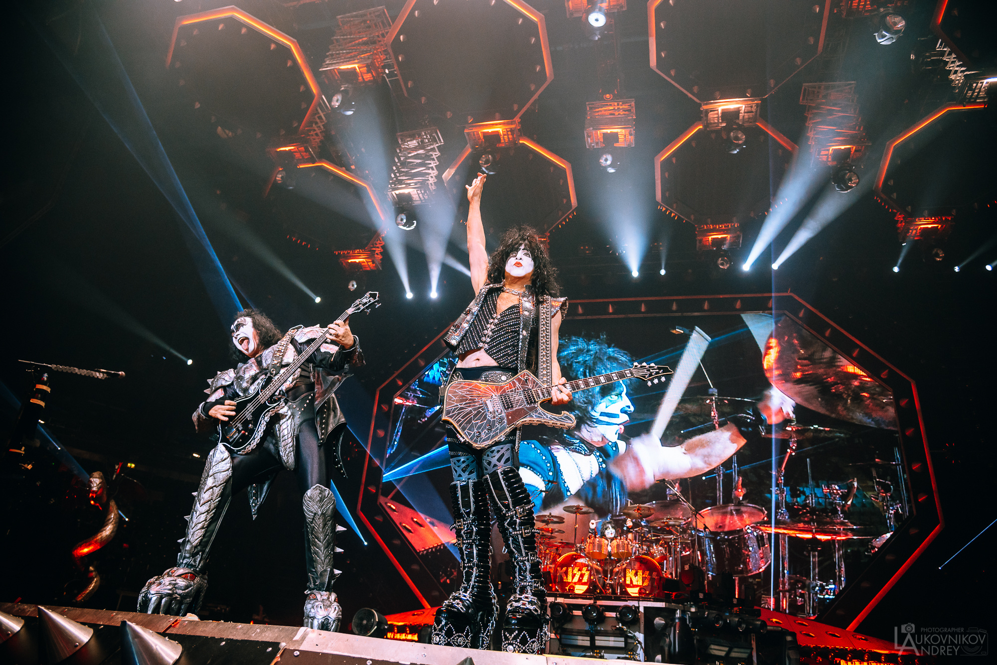 KISS. Live in Saint Petersburg, Russia