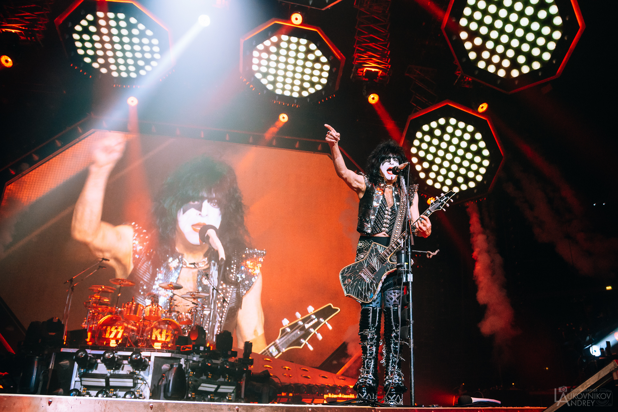 KISS. Live in Saint Petersburg, Russia