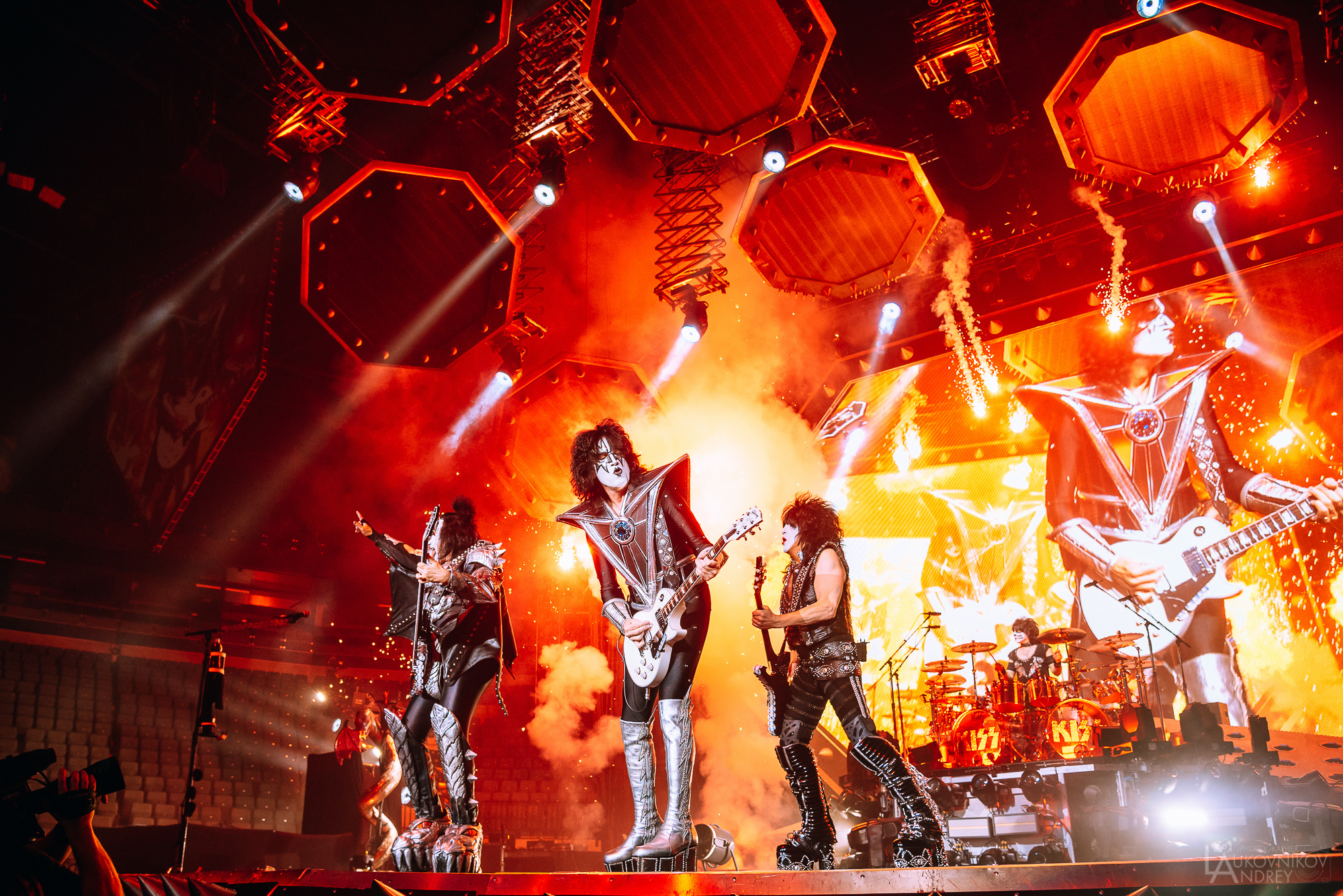 KISS. Live in Saint Petersburg, Russia