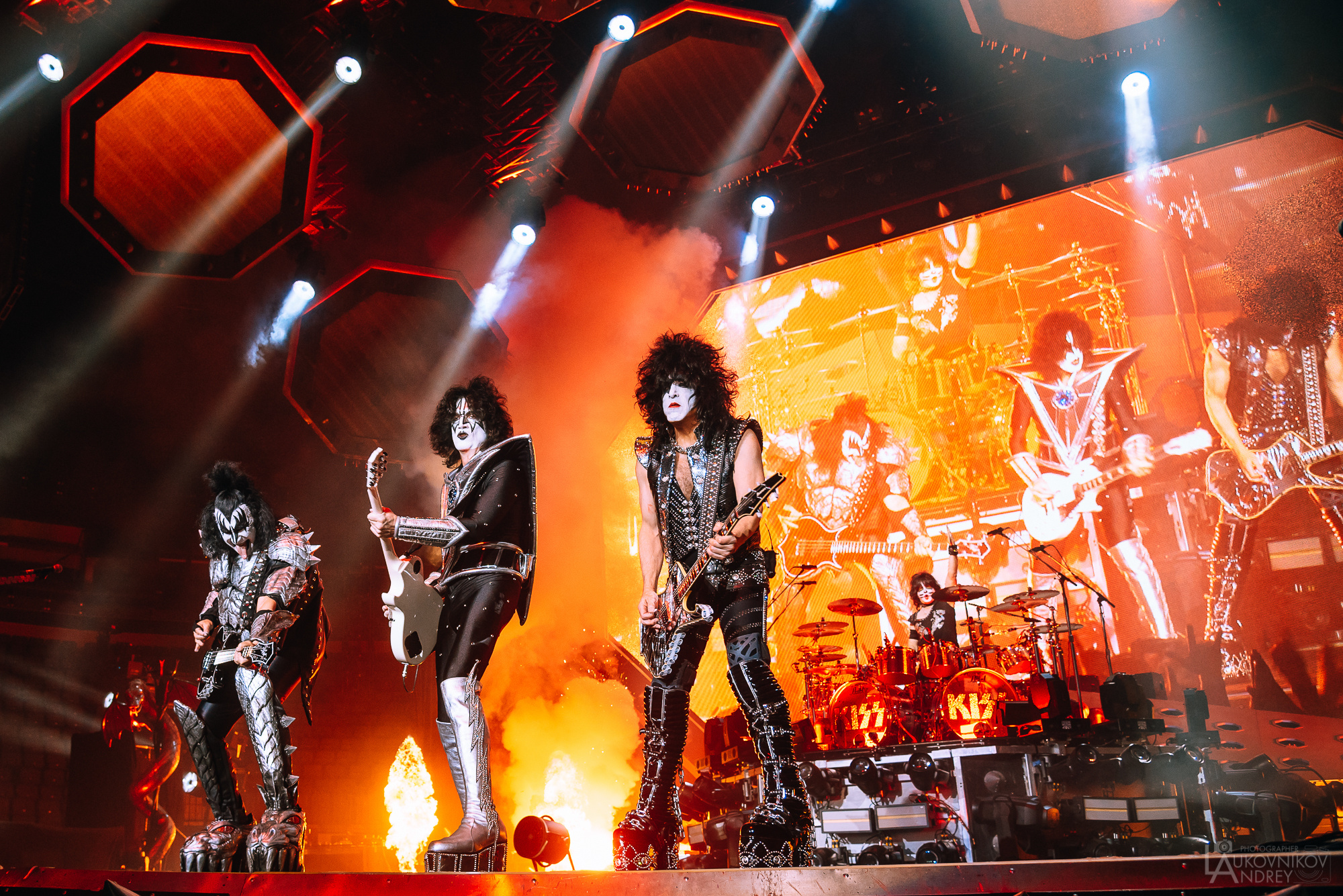 KISS. Live in Saint Petersburg, Russia