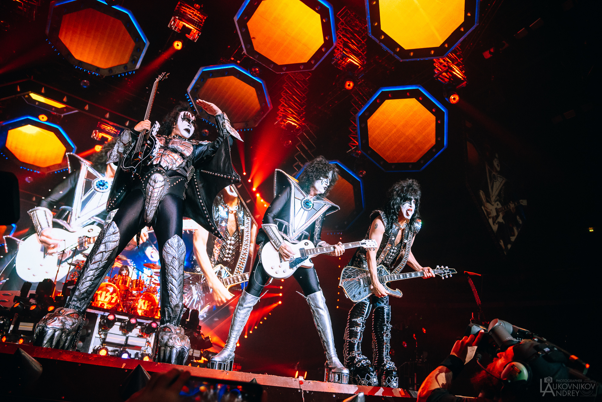 KISS. Live in Saint Petersburg, Russia