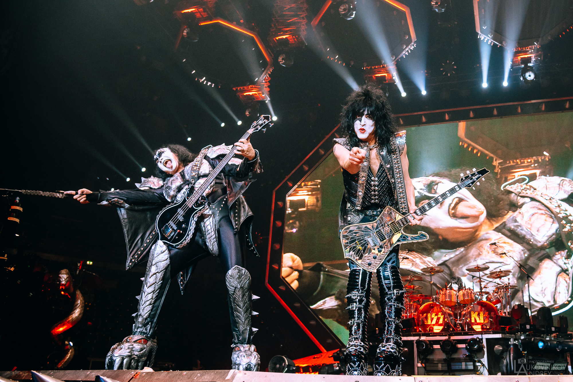 KISS. Live in Saint Petersburg, Russia