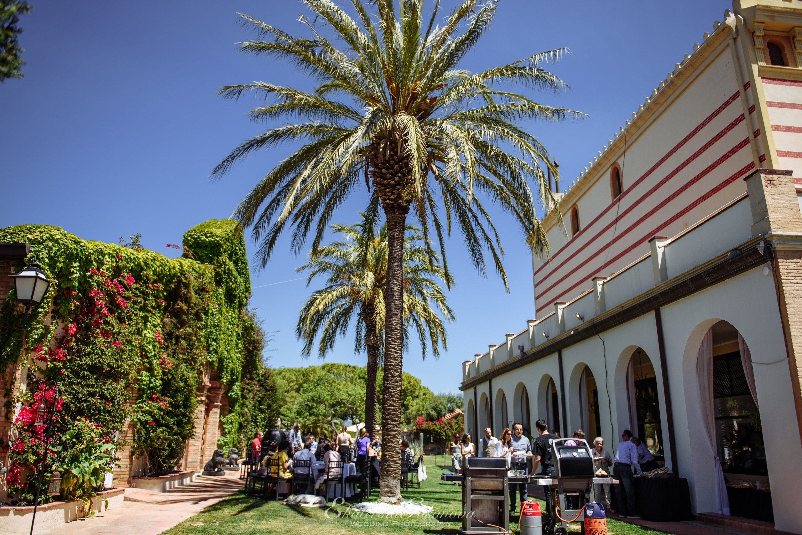Elegancia Oriental. La Magia de una Boda India en La Gran Villa Rosa. Фотограф Екатерина Гасанова — фотосессии в Барселоне