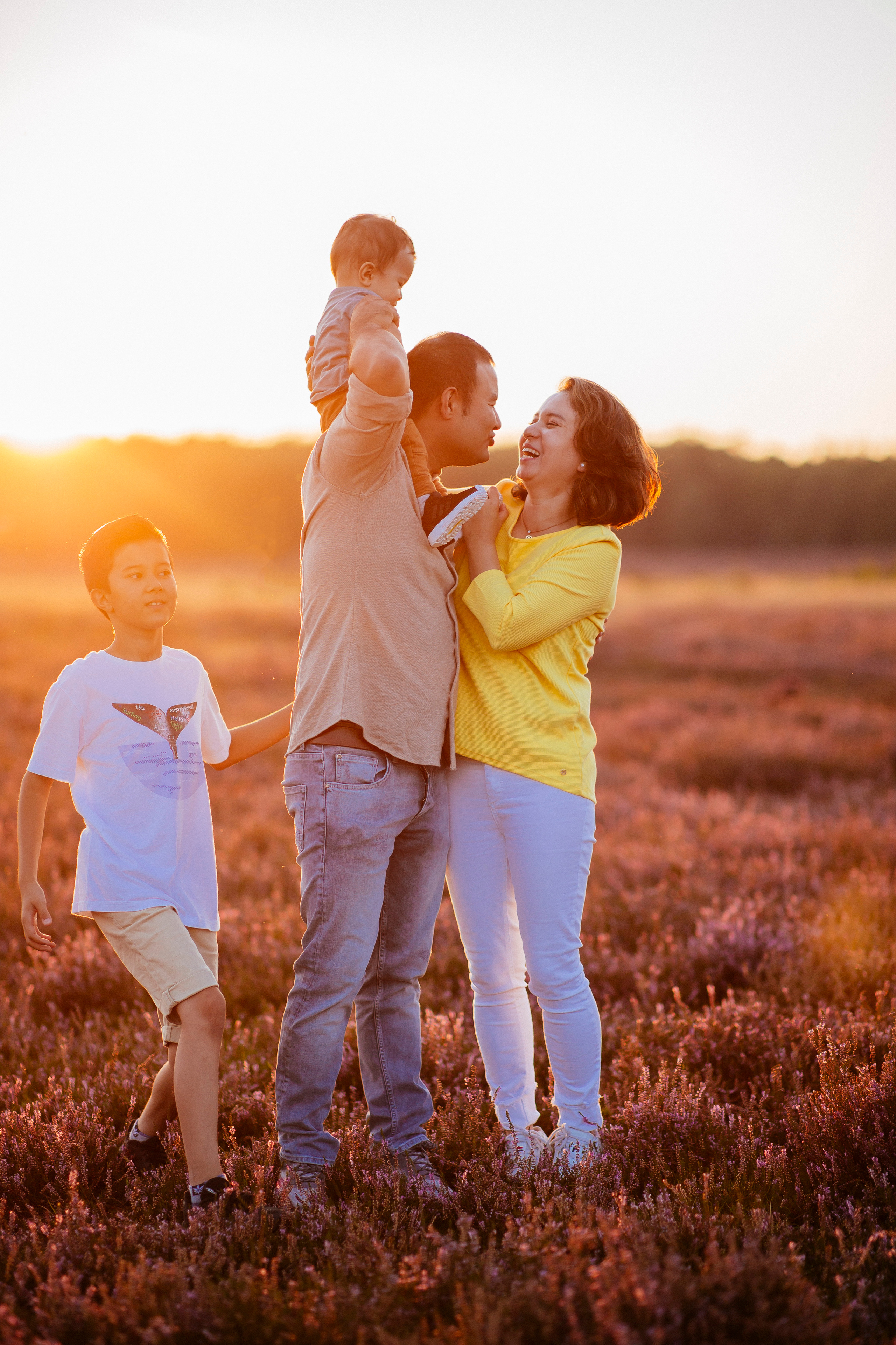 Leven in Beweging: Familie Fotoshoot