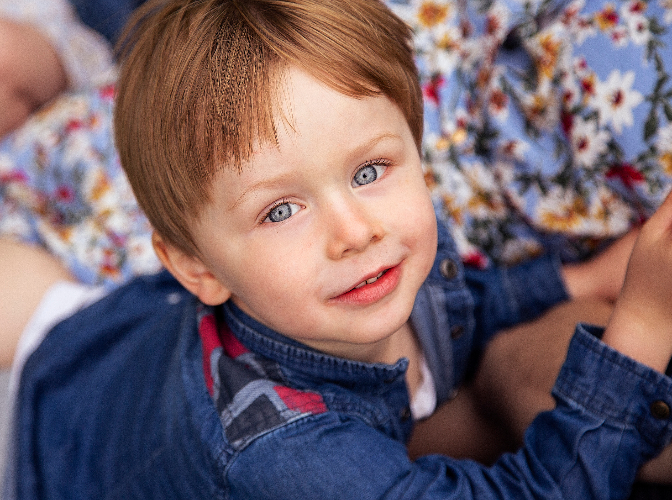 Kinderportret buiten.