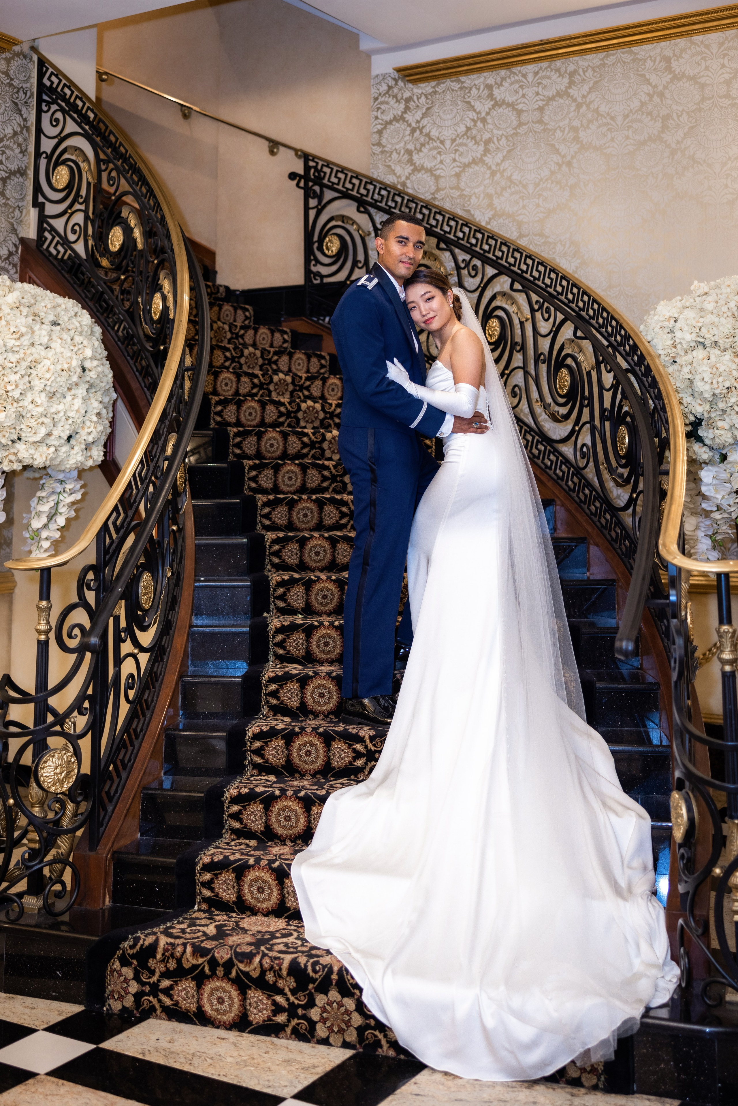 Conner Wiburn & Esther Roh in The Venetian in Garfield, NJ. Wedding Photo & Video