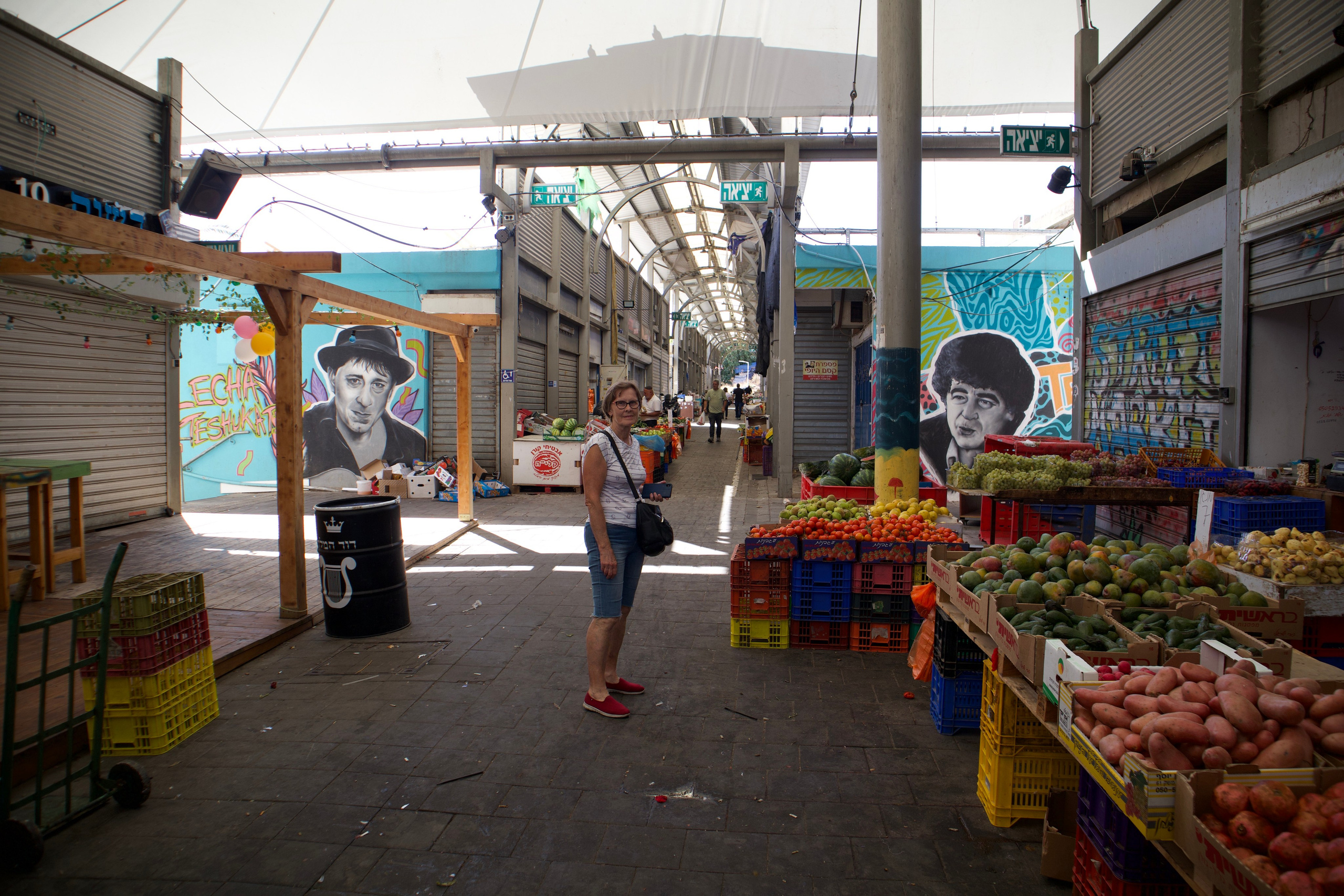 The market in Tiberias