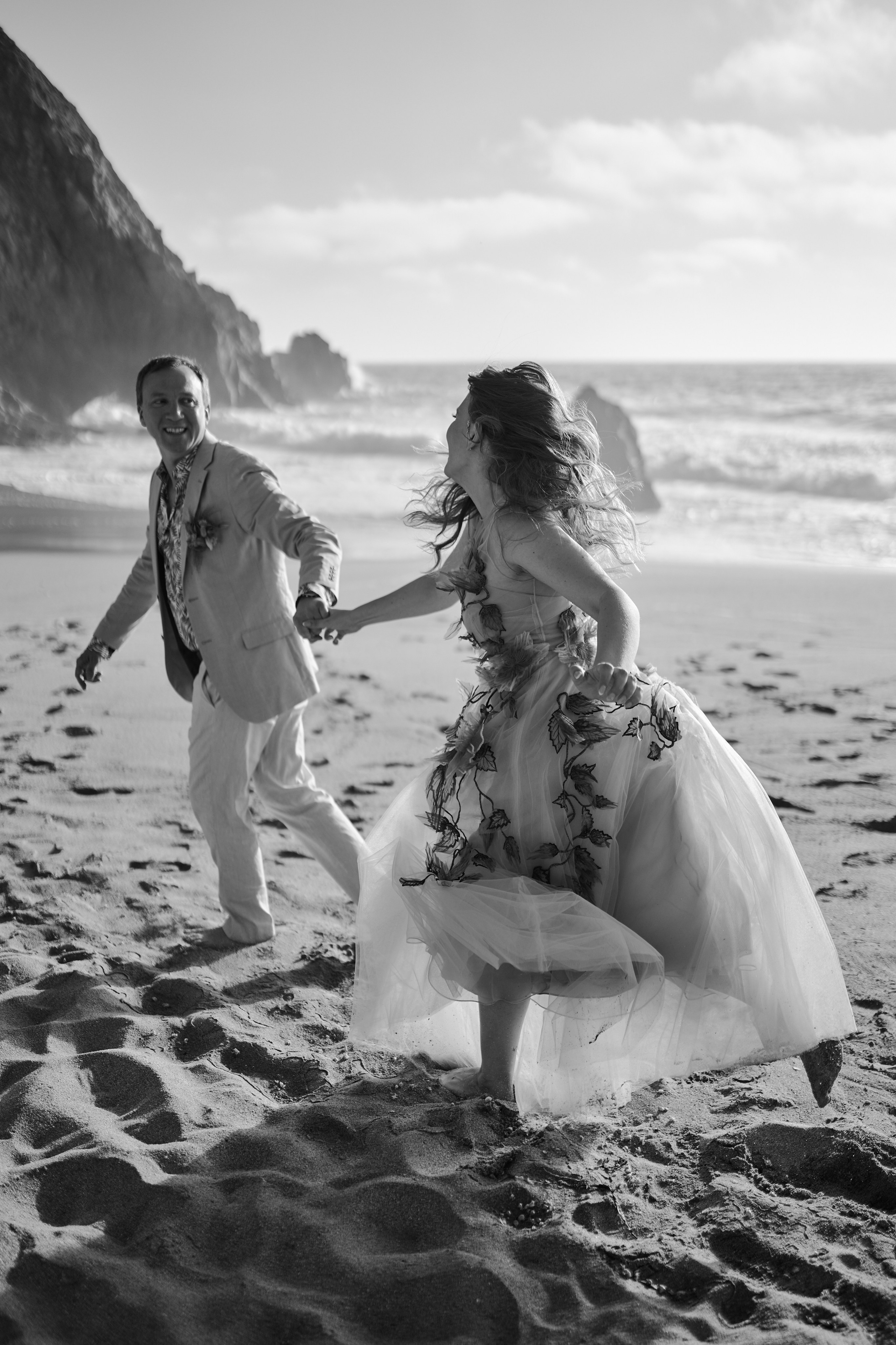 Intimate Sunset Beach Wedding in the Bay Area — Candid & Documentary Coastal Photography. Bay Area Life | Event, Wedding & Commercial Photography Agency