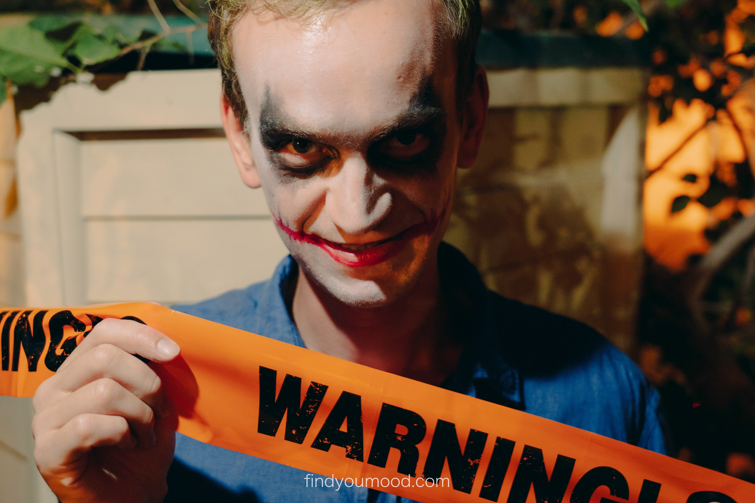 Halloween. Photo and video shooting