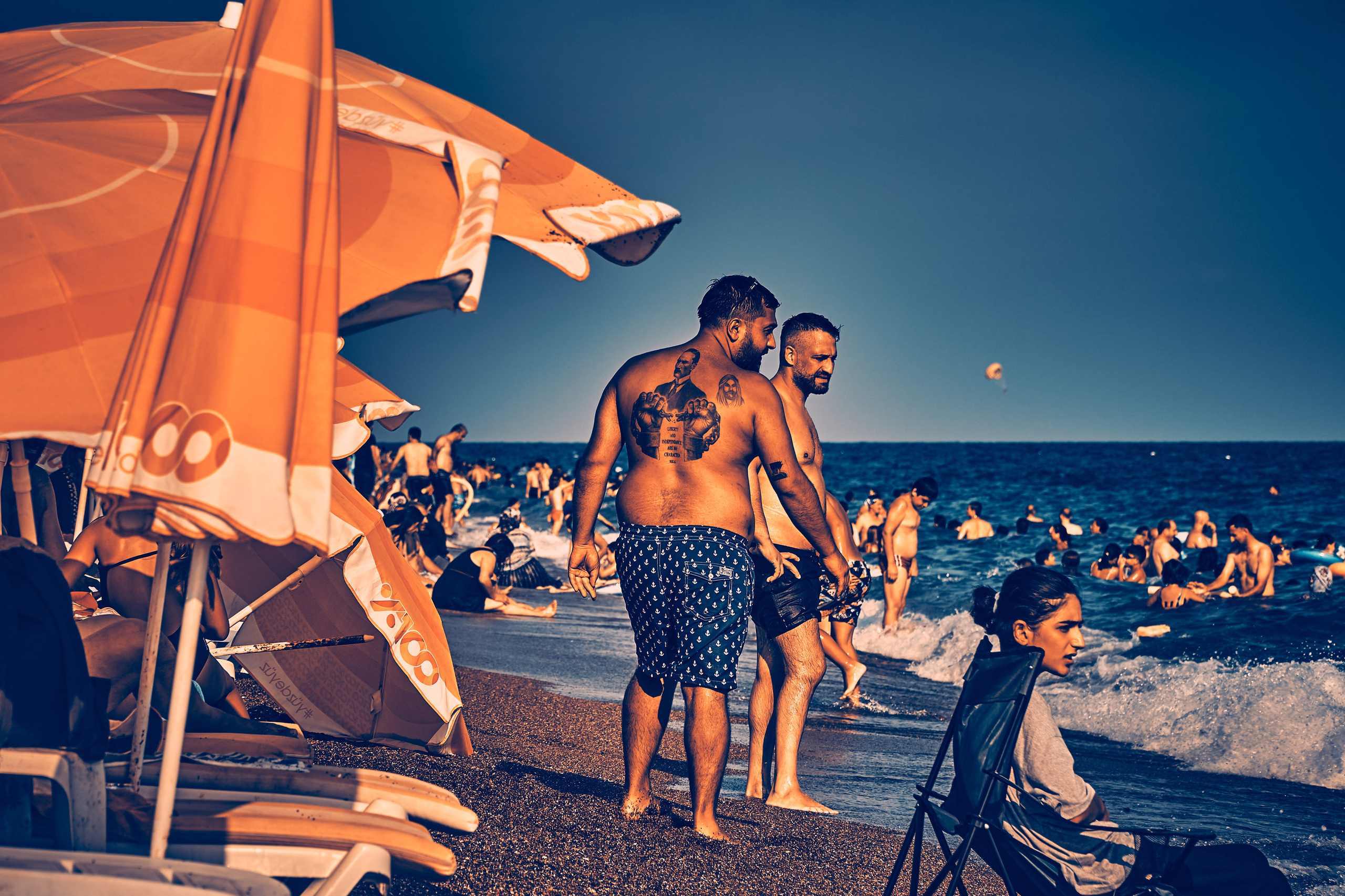 Antalya. Plaża. Mustafa Kemal Atatürk. Andriej Szypilow — Photography & Videography