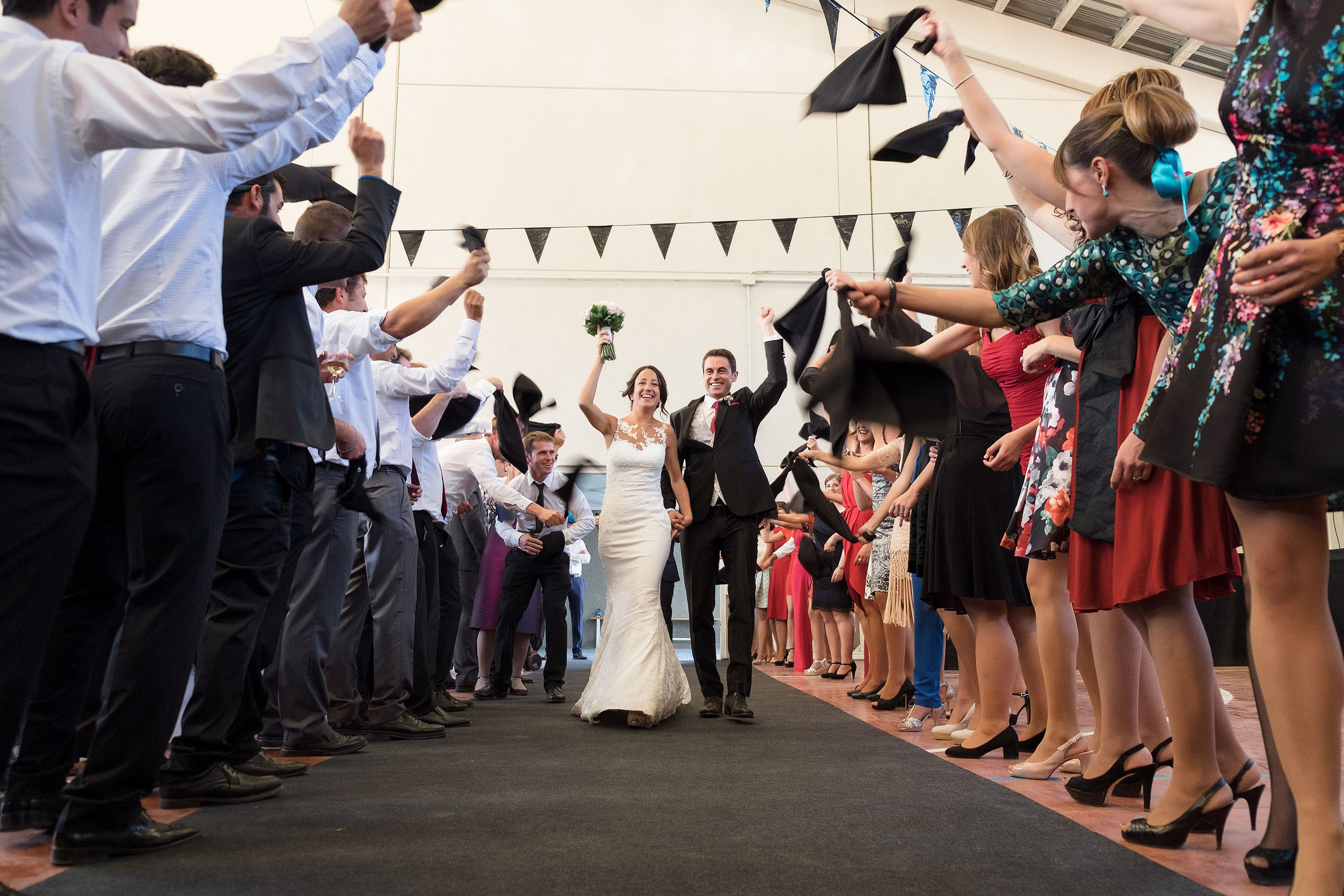 entrada novios boda