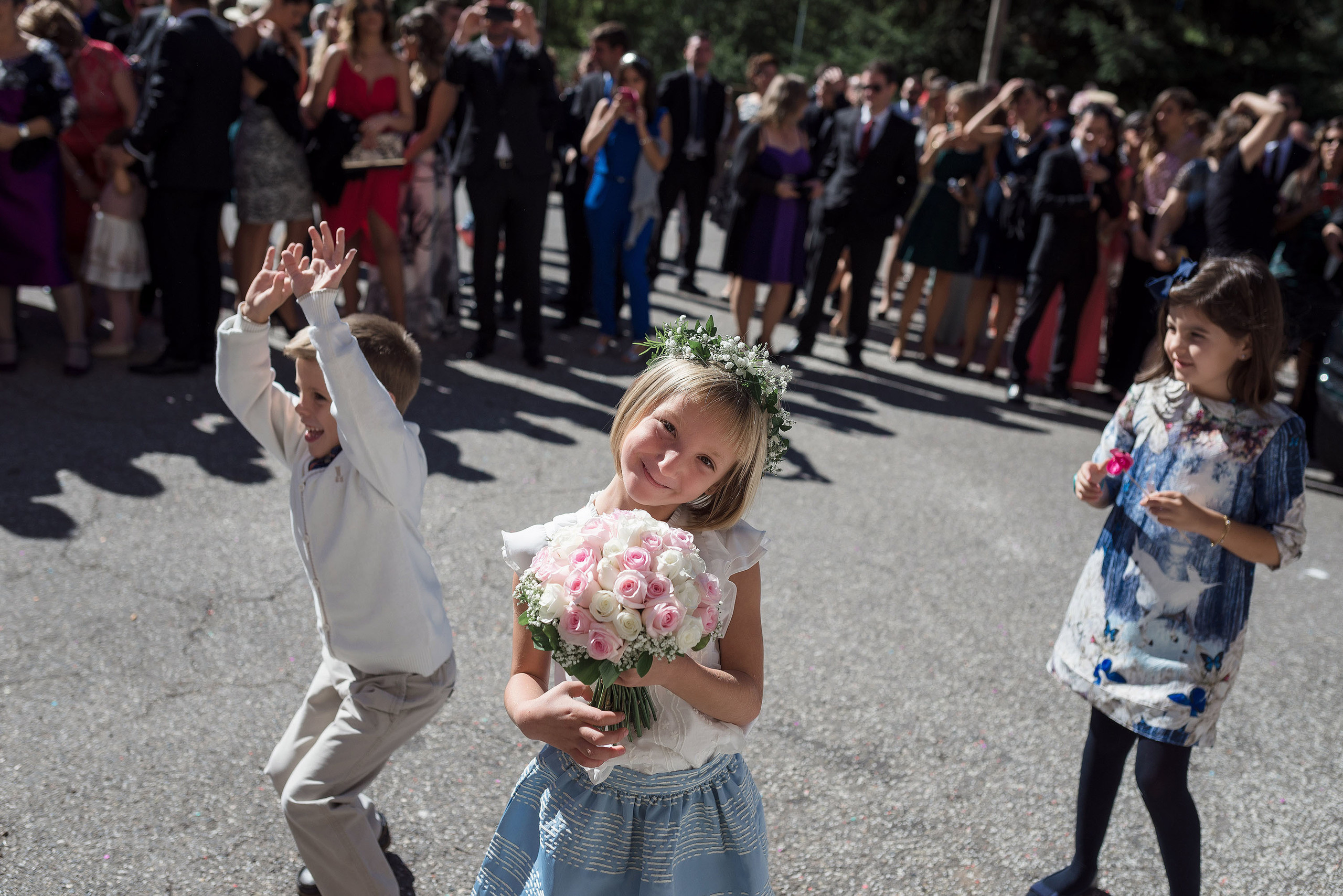 ninos boda