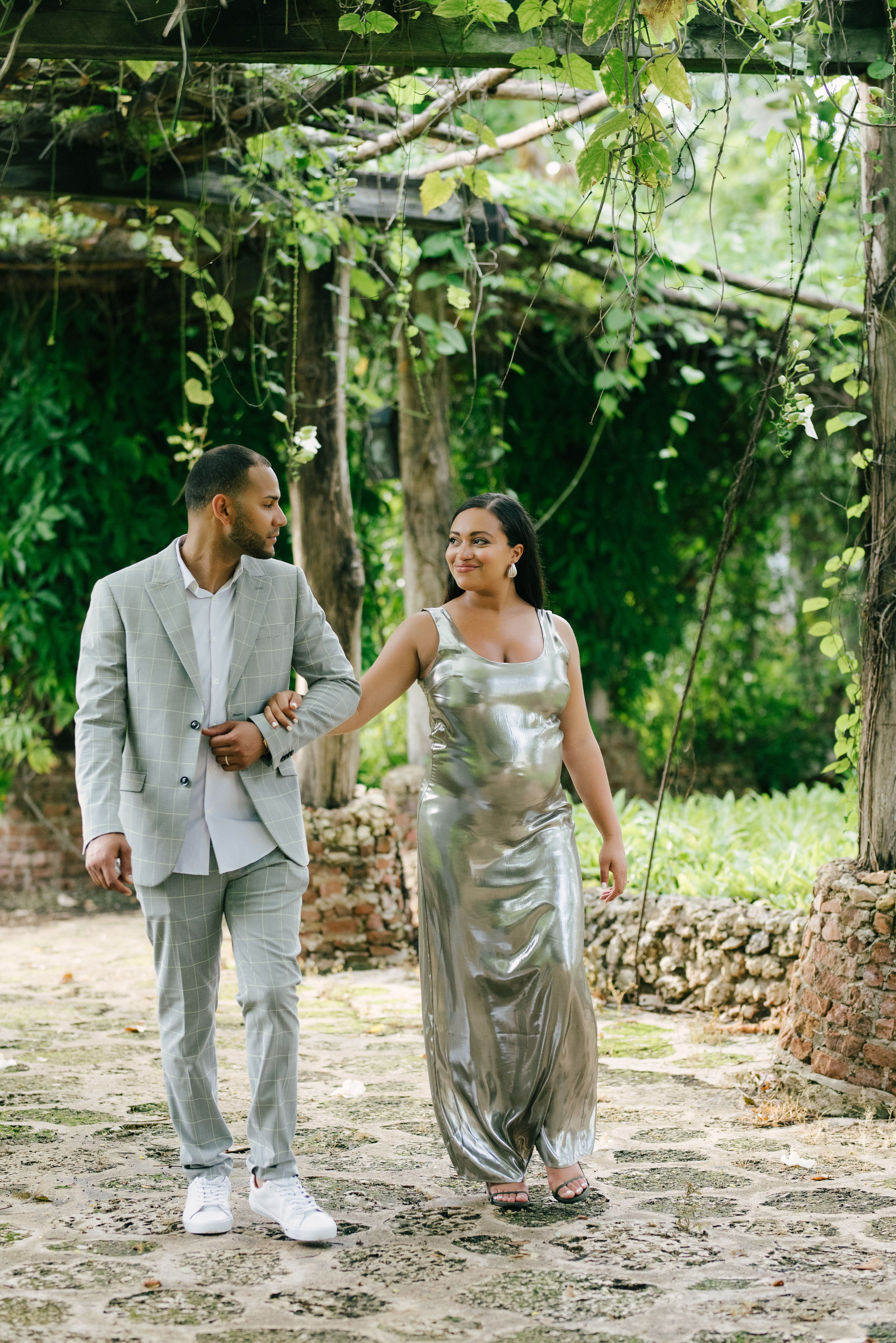 Cinthia and Jose at Altos de Chavon