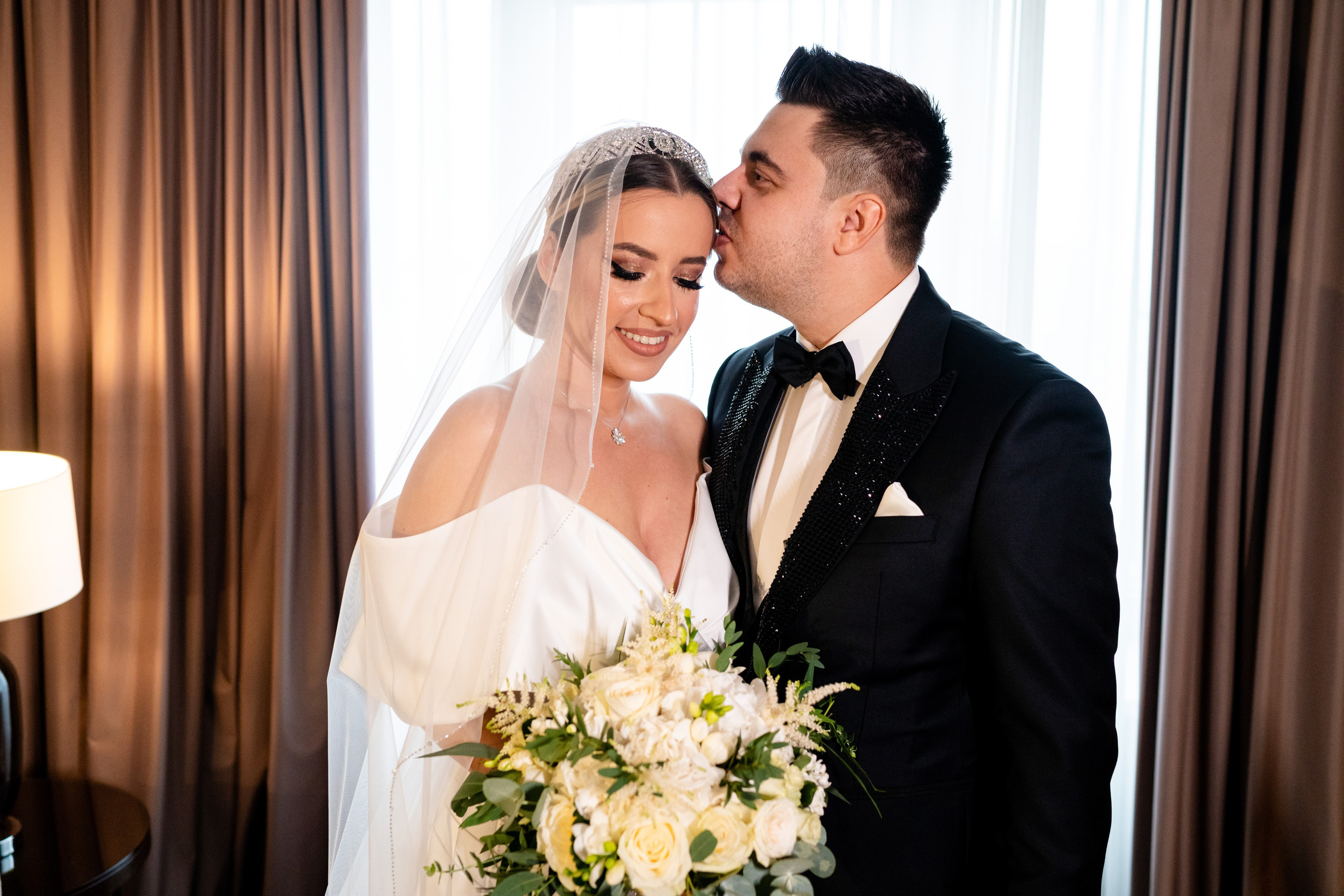 Wedding photography. Acasă