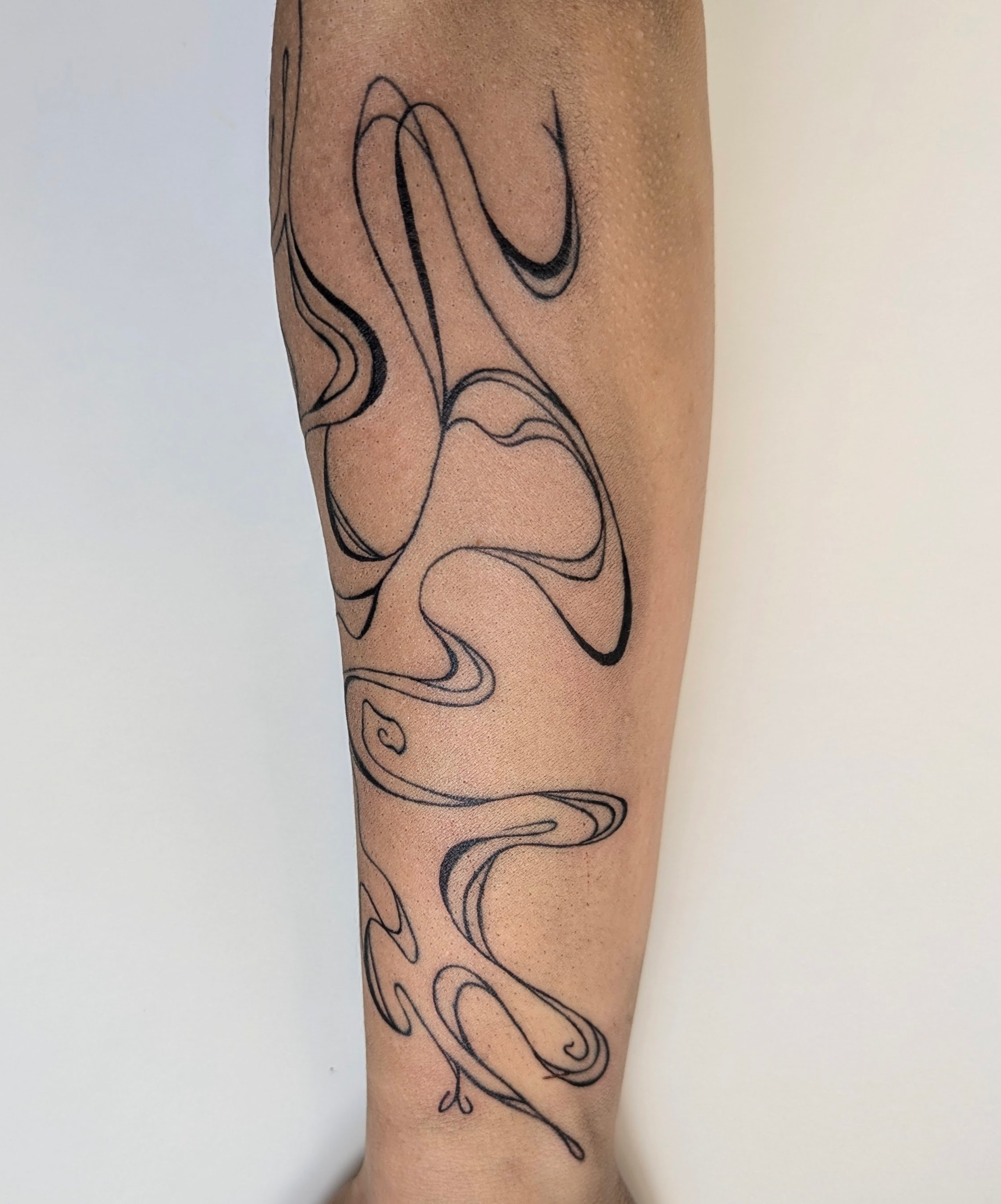 Tattoo. Angelina Sorokopud. Artist in Strasbourg
