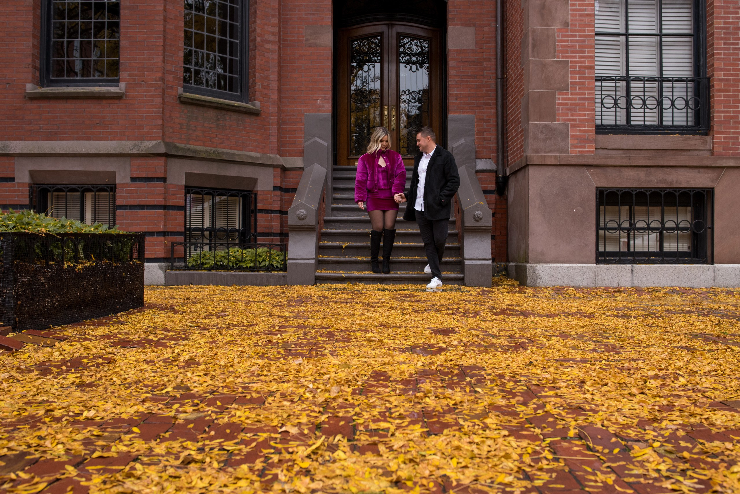 Capturing Fall Love: Shelen and Marcelo’s Romantic Photoshoot in Boston. Wedding photographer in Orlando, Boston & New York Anderson Marques