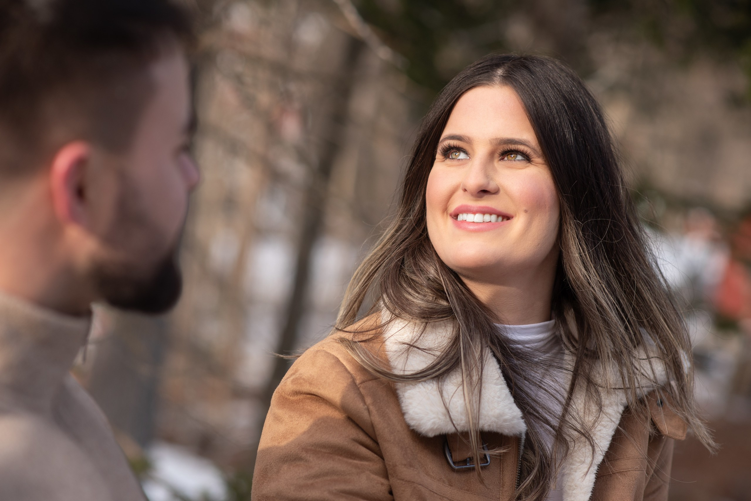 A Love Story in the Snow: Photo Shoot and Surprise Proposal. Wedding photographer in Orlando, Boston & New York Anderson Marques
