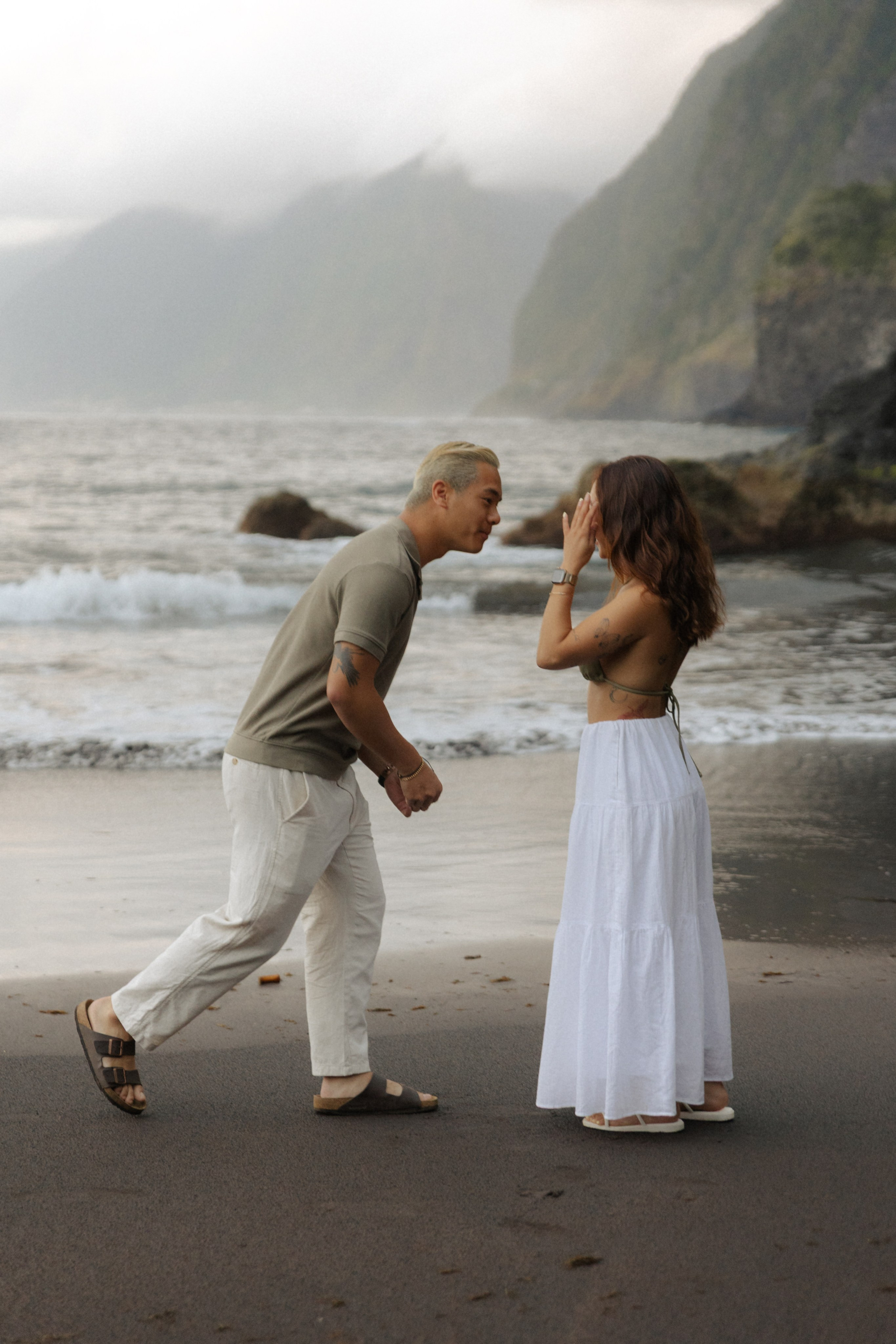 Dream Proposal at Seixal Beach — Romantic Getaway in Madeira. Wedding photographer and videographer based in Timisoara, Romania