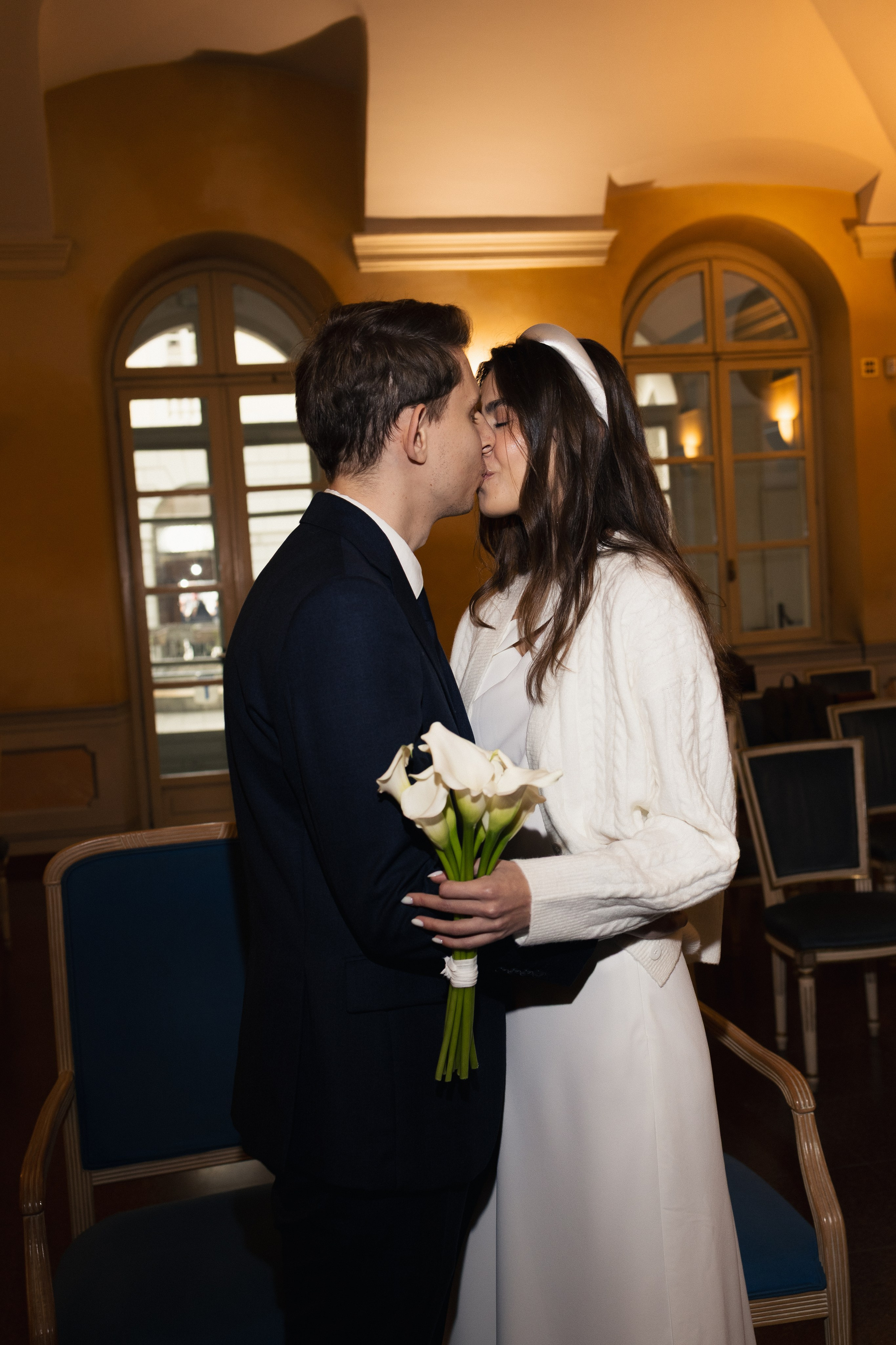 Wedding couple in Turin