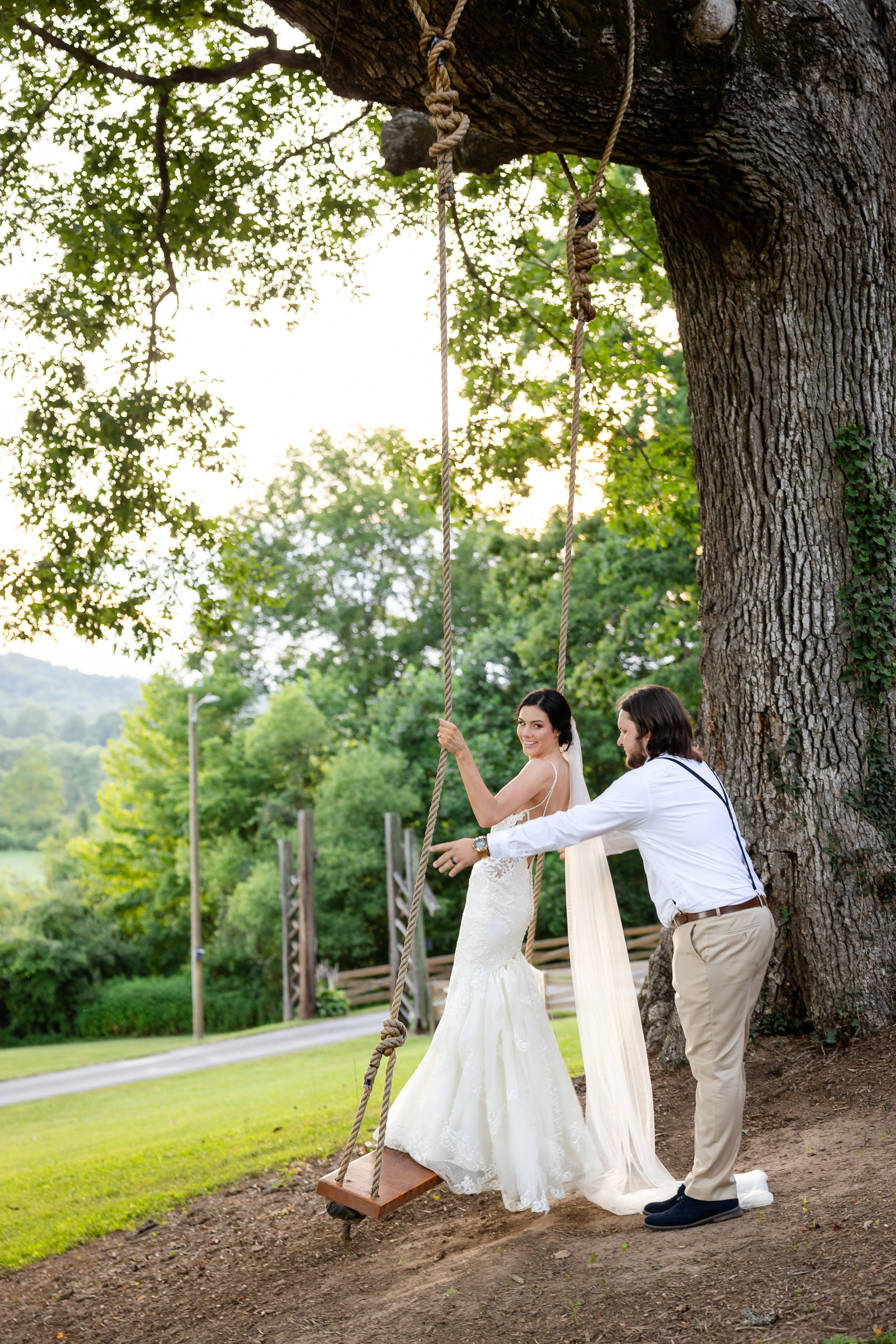 Jacob and Emma: A Wedding at Deerwoode Reserve, Brevard North Carolina. Wedding and portrait photography in Greenville SC