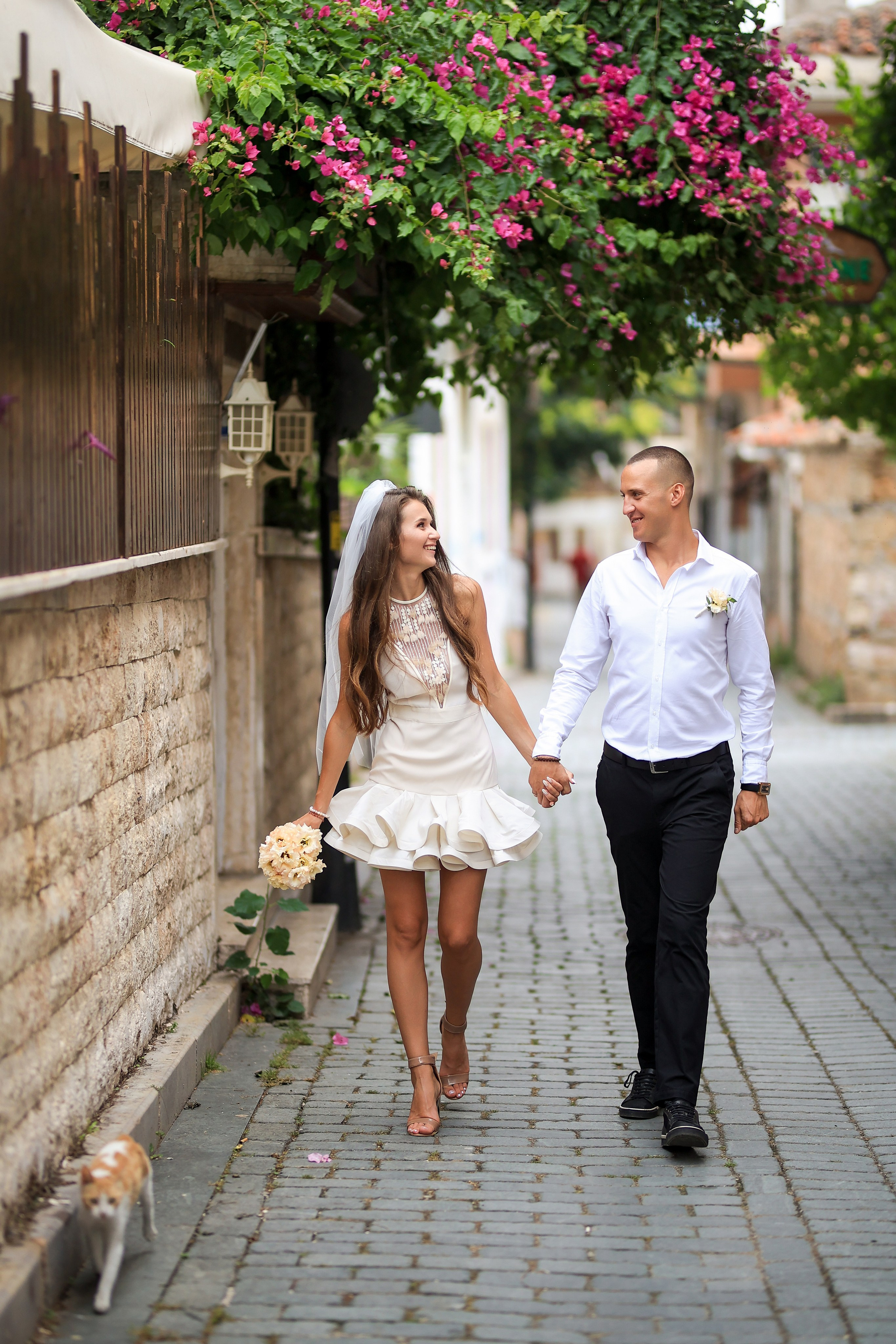 Photoshooting in old town of Antalya. Photographer in Turkey, Antalya, Kemer, Belek, Side, Kas, Fethiye