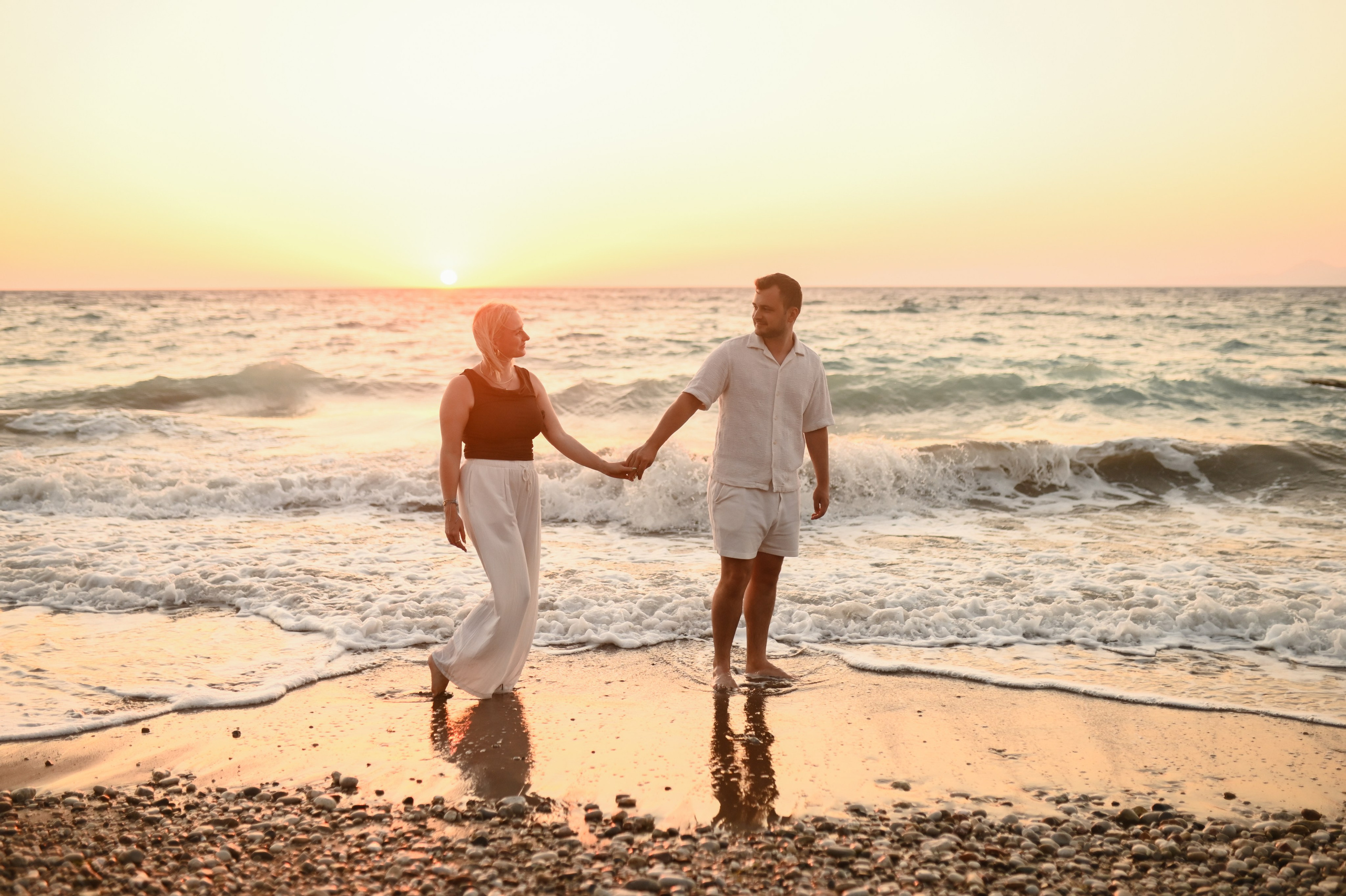 Engagement photoshoot Rhodes. Photographer in Rhodes Island