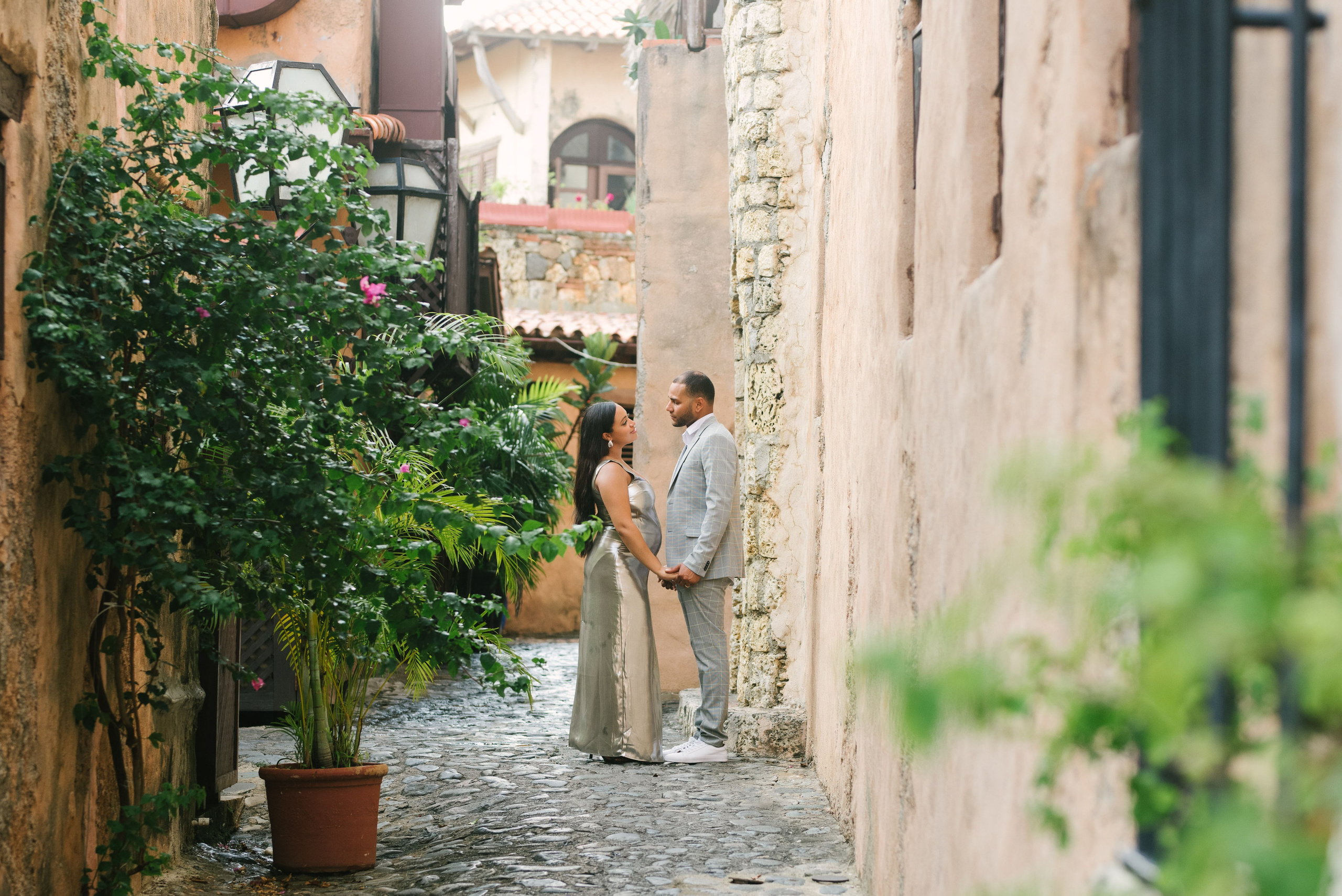 Cinthia and Jose at Altos de Chavon