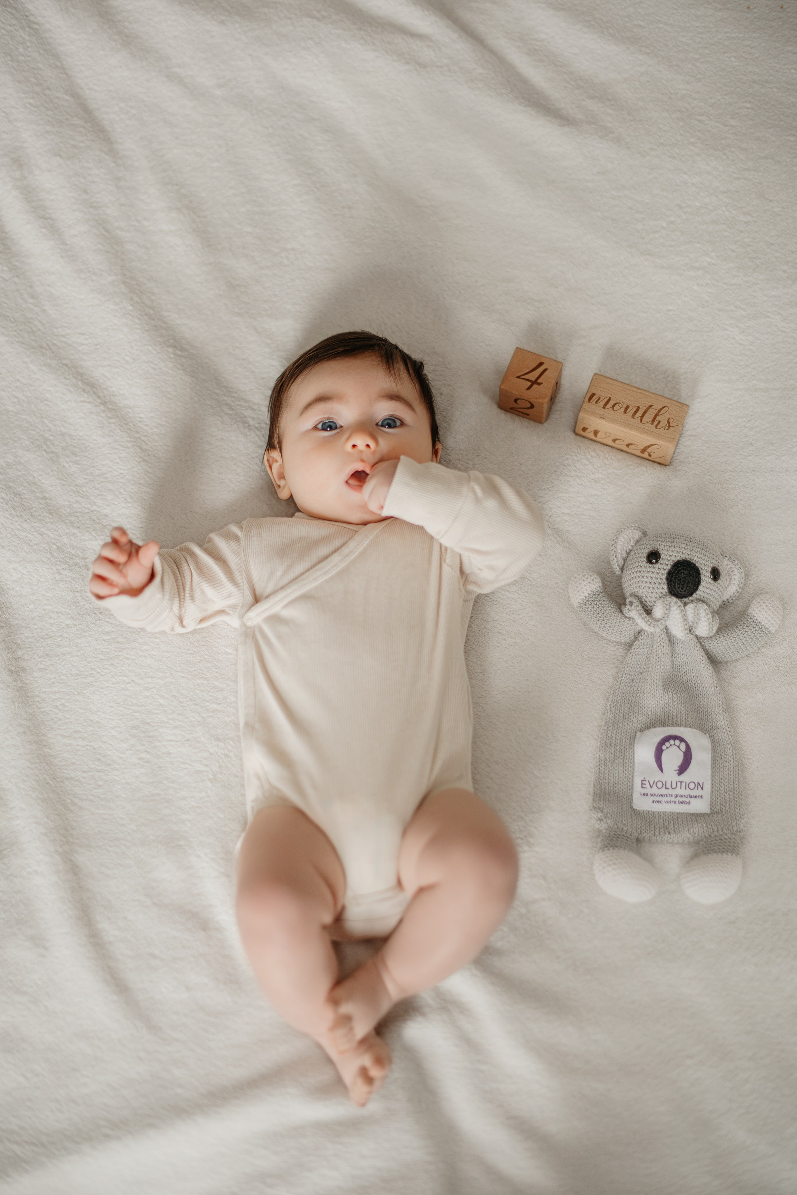 Evolution — projet photo du premier an de bébé à Toulouse