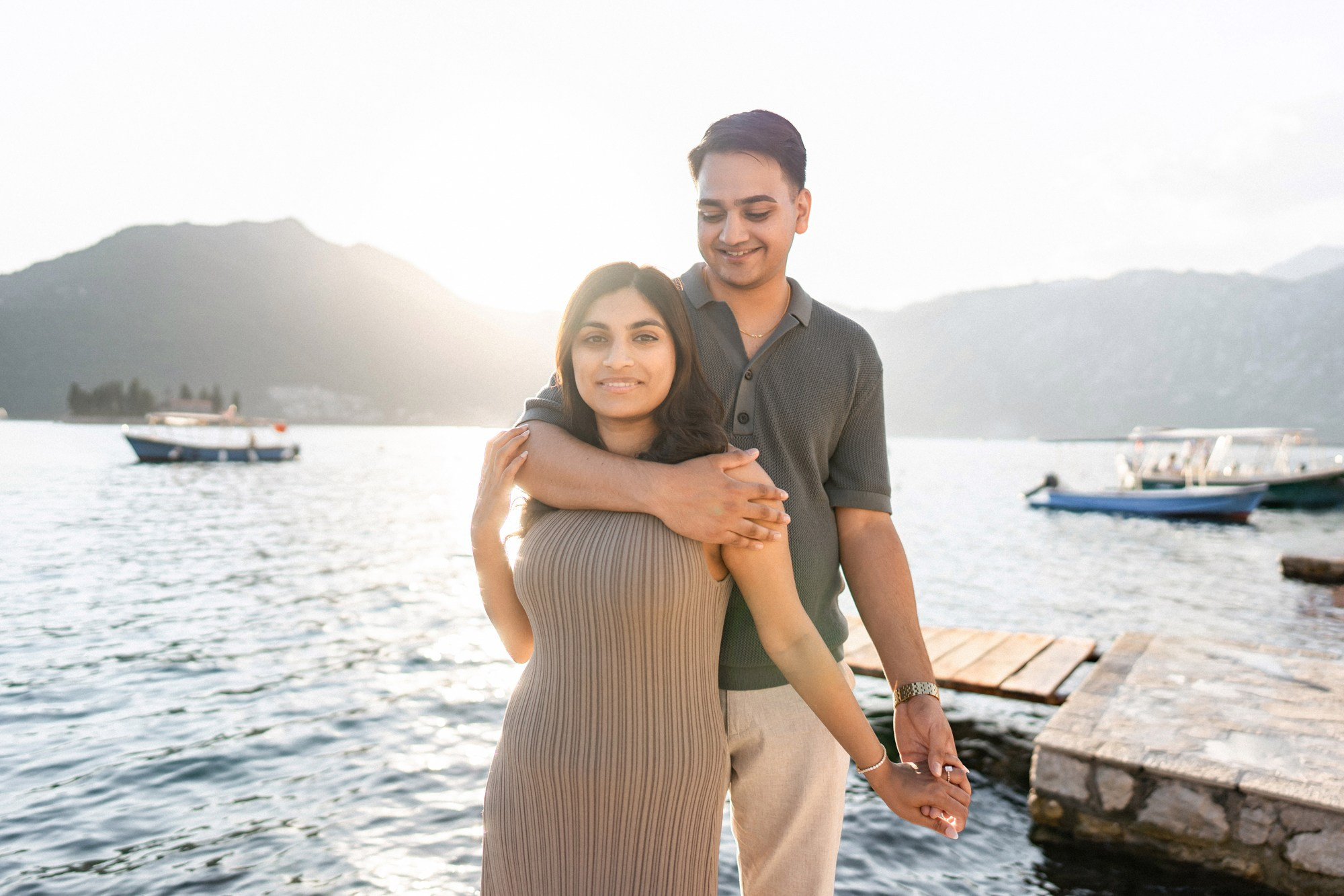 Photographer in Perast Montenegro