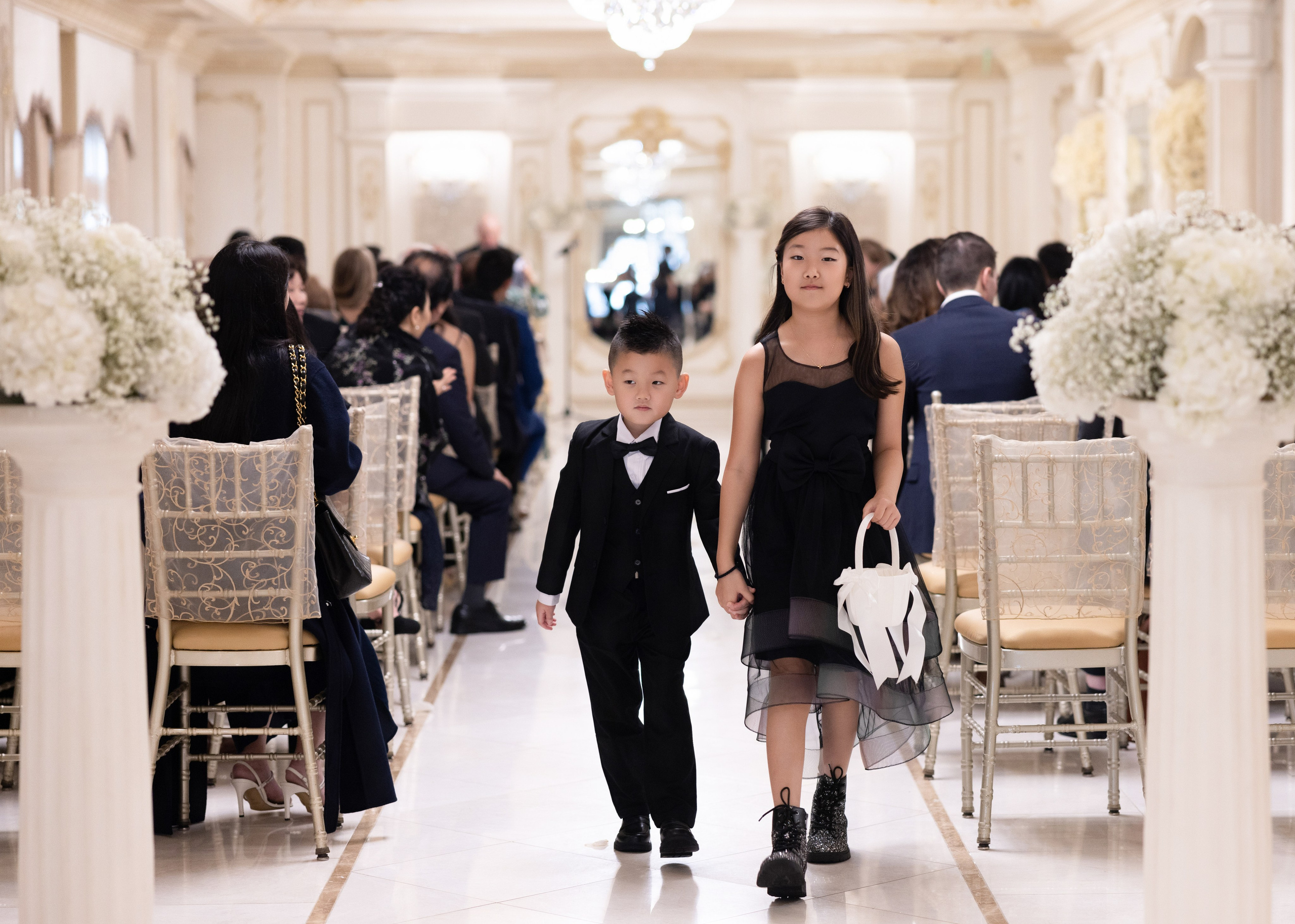 Conner Wiburn & Esther Roh in The Venetian in Garfield, NJ. Wedding Photo & Video