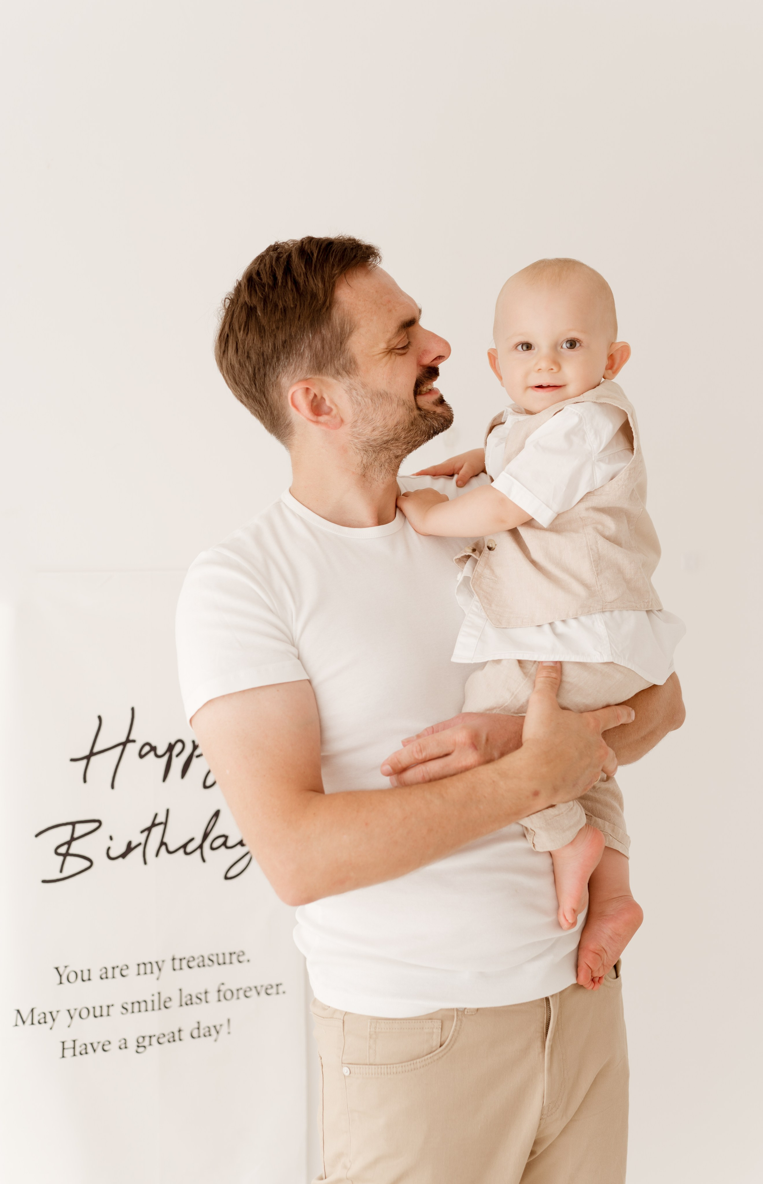 Sesja roczkowa Markusa. Fotograf Łódź - sesja ciążowa, noworodkowa, dziecięca. Studio w Łodzi