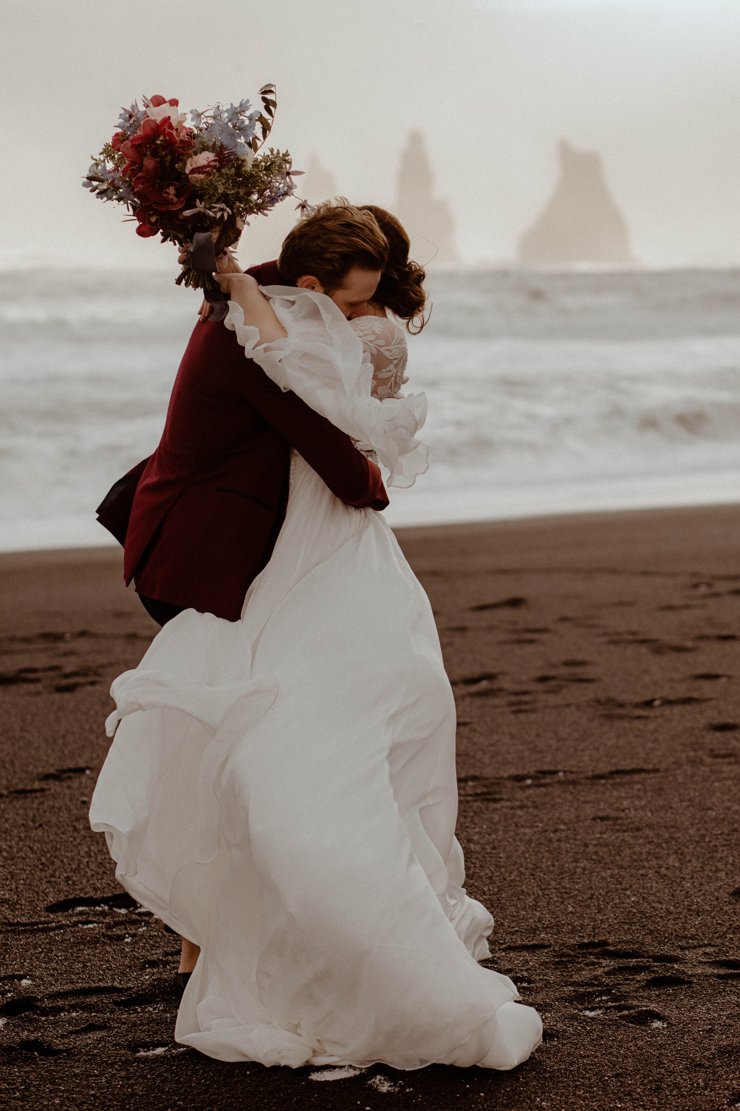 Brittany+James. Iceland elopement photographer & videographer