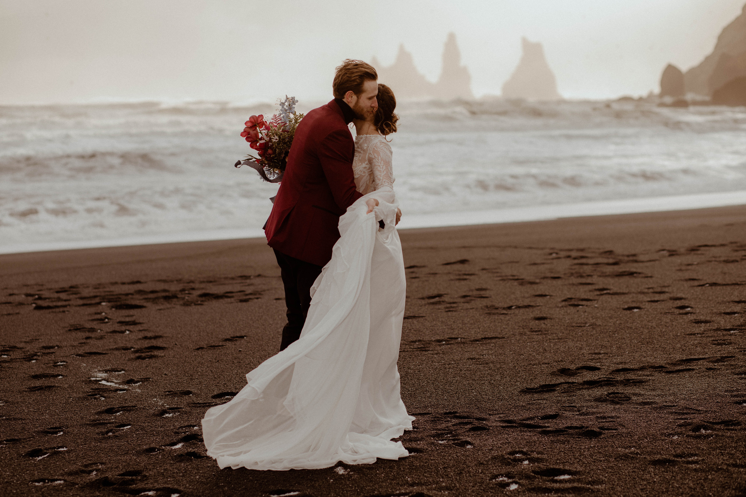 Brittany+James. Iceland elopement photographer & videographer
