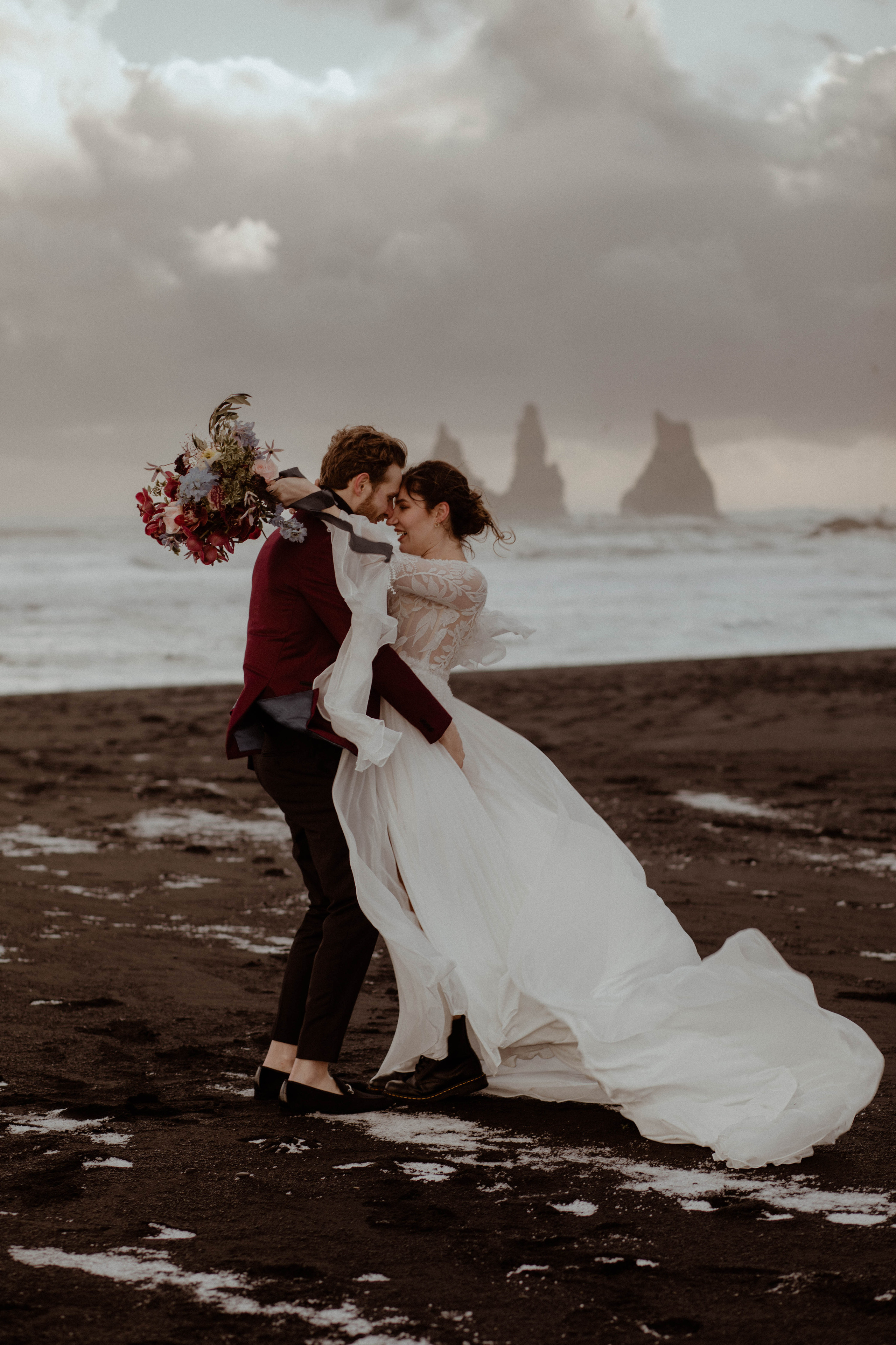 Brittany+James. Iceland elopement photographer & videographer