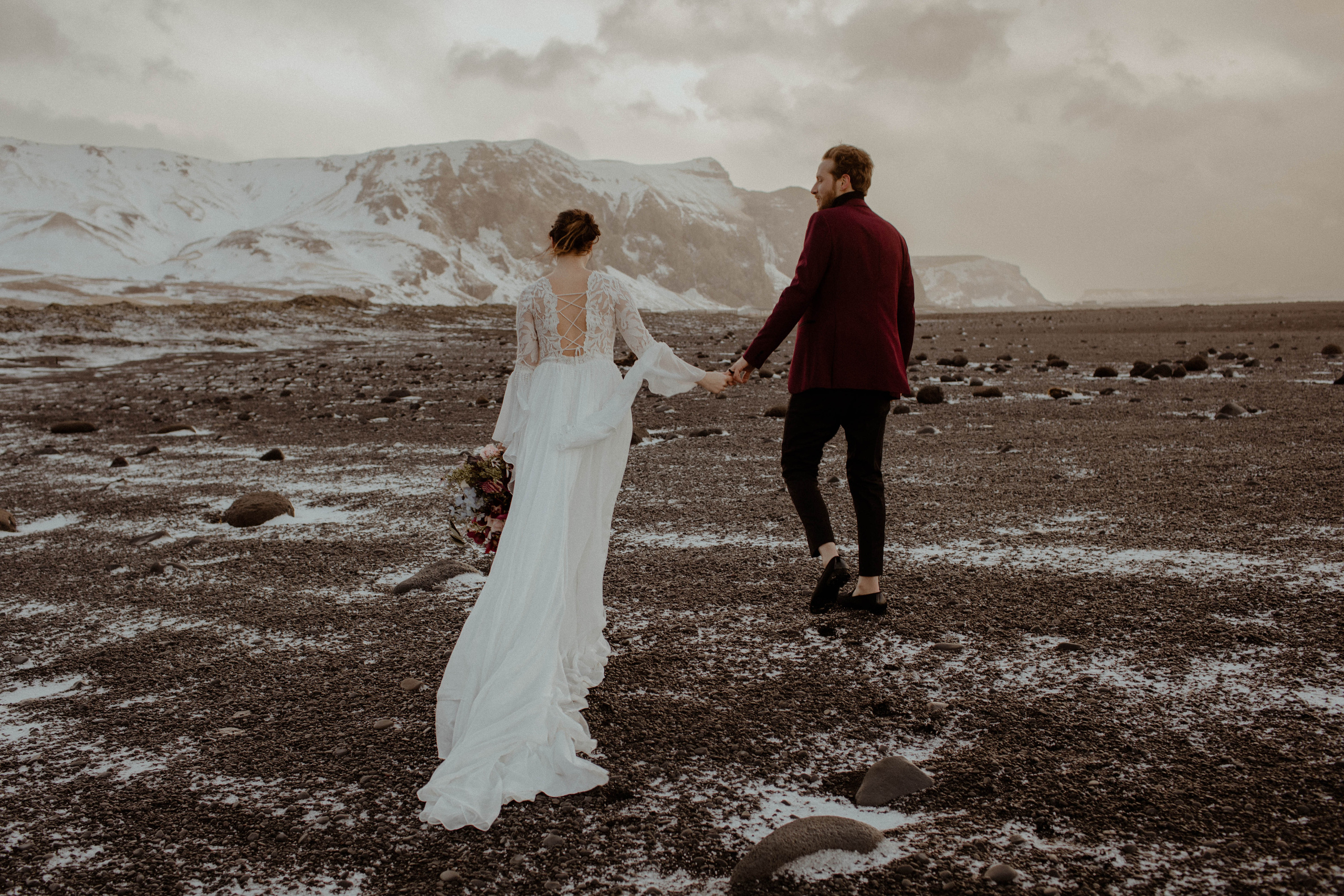 Brittany+James. Iceland elopement photographer & videographer