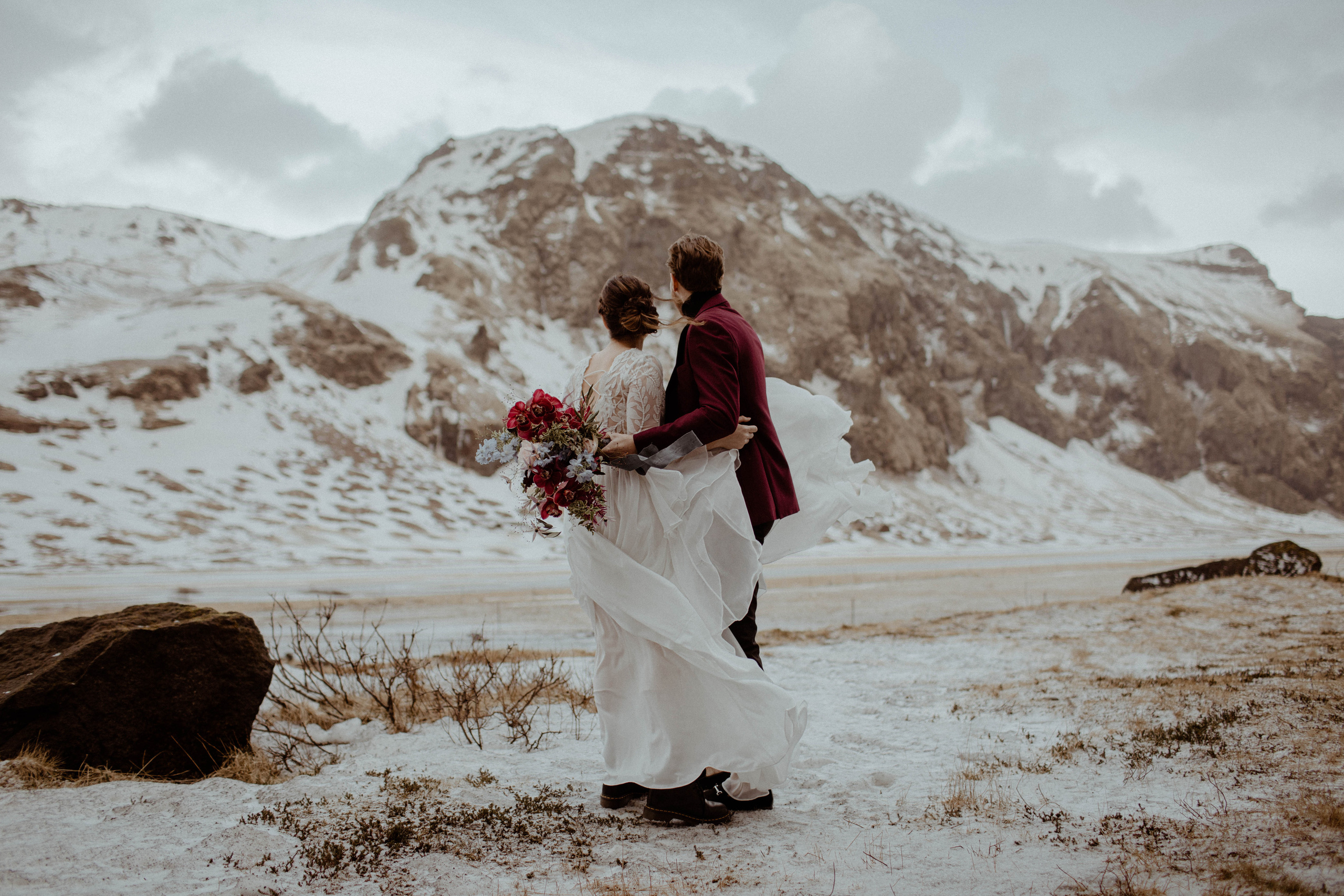 Brittany+James. Iceland elopement photographer & videographer