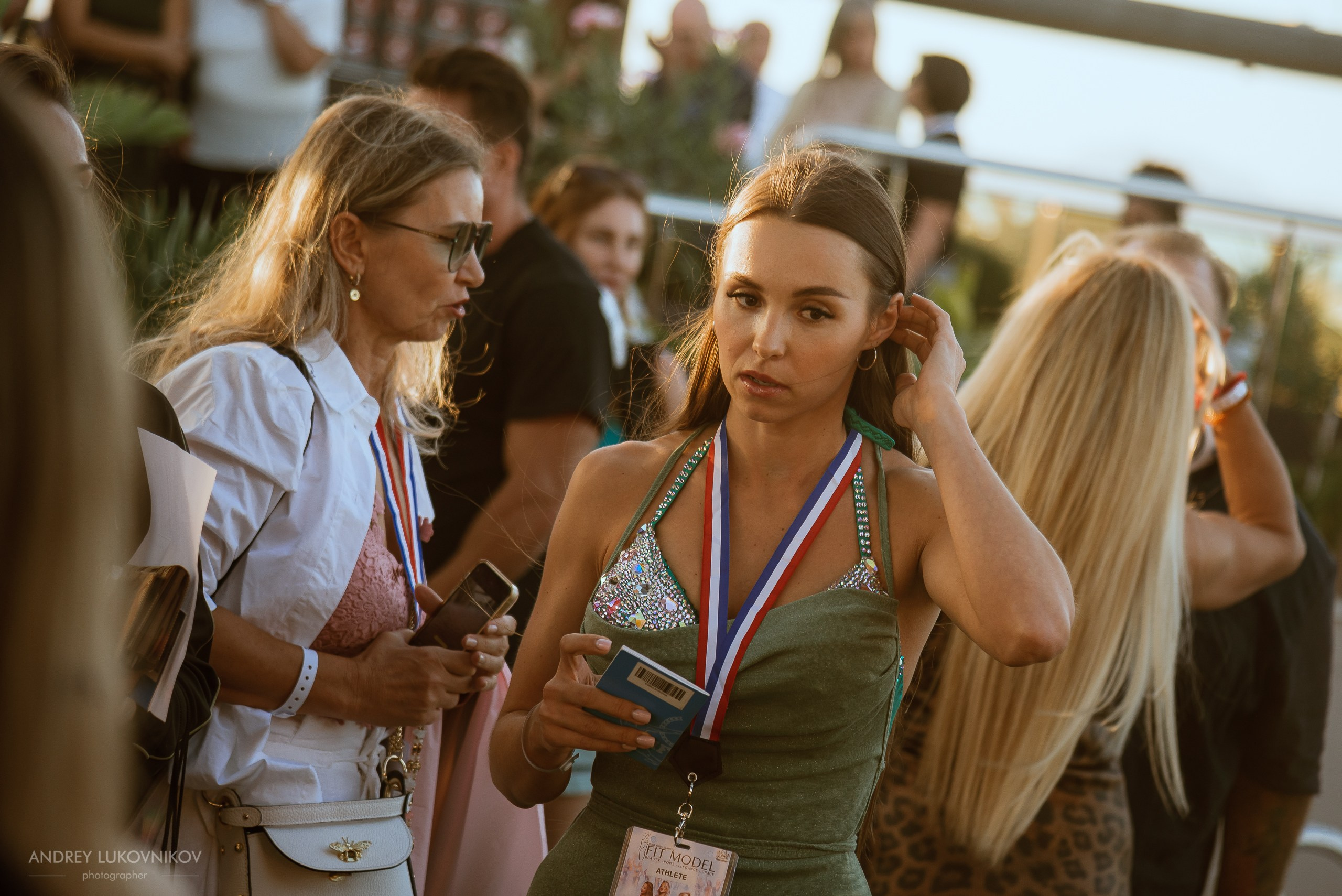 Photoshoot of the IFBB Miss Fit Model Europe 2024 registration in Torrevieja