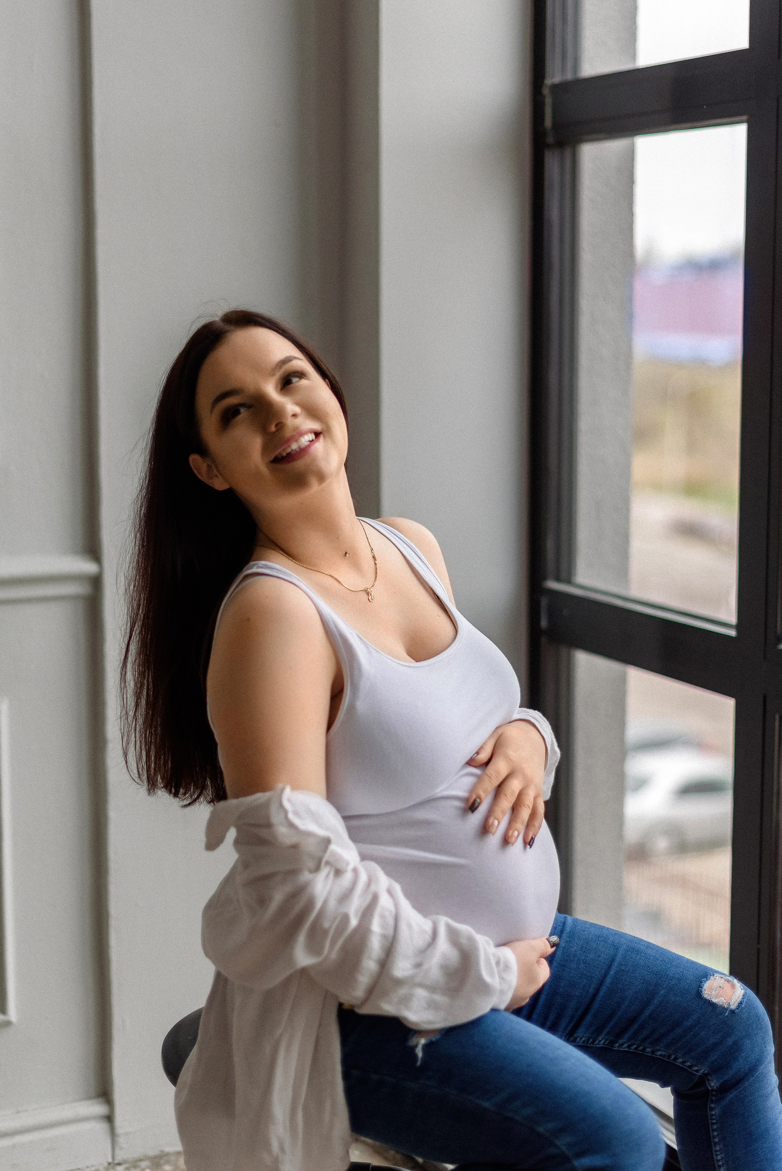 Ожидание. Евгения и Влад. Семейный фотограф и фотограф новорожденных в Вильнюсе Ирина Беленкевич