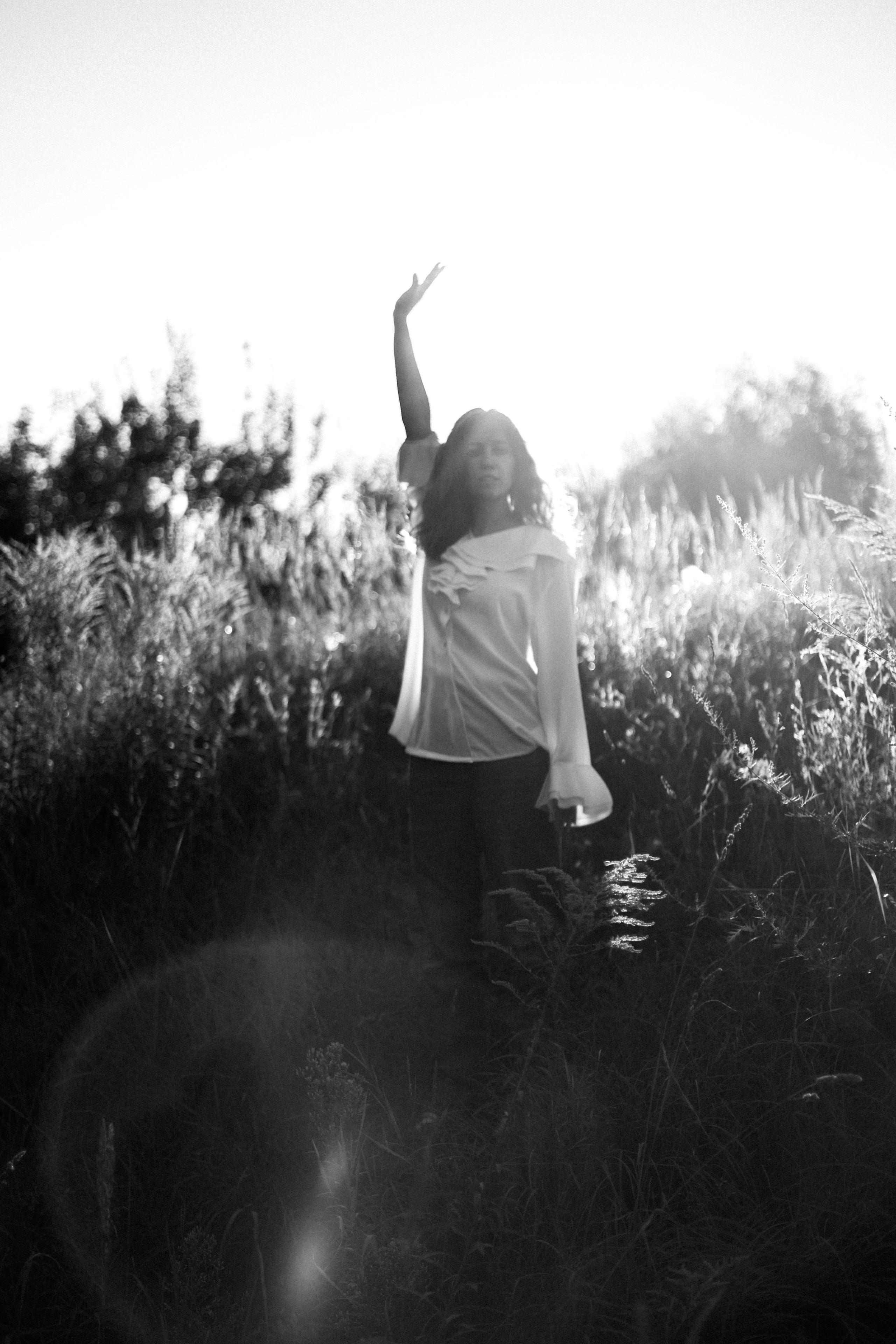 A Summer Evening Story | Fine Art Portrait Session at Sunset