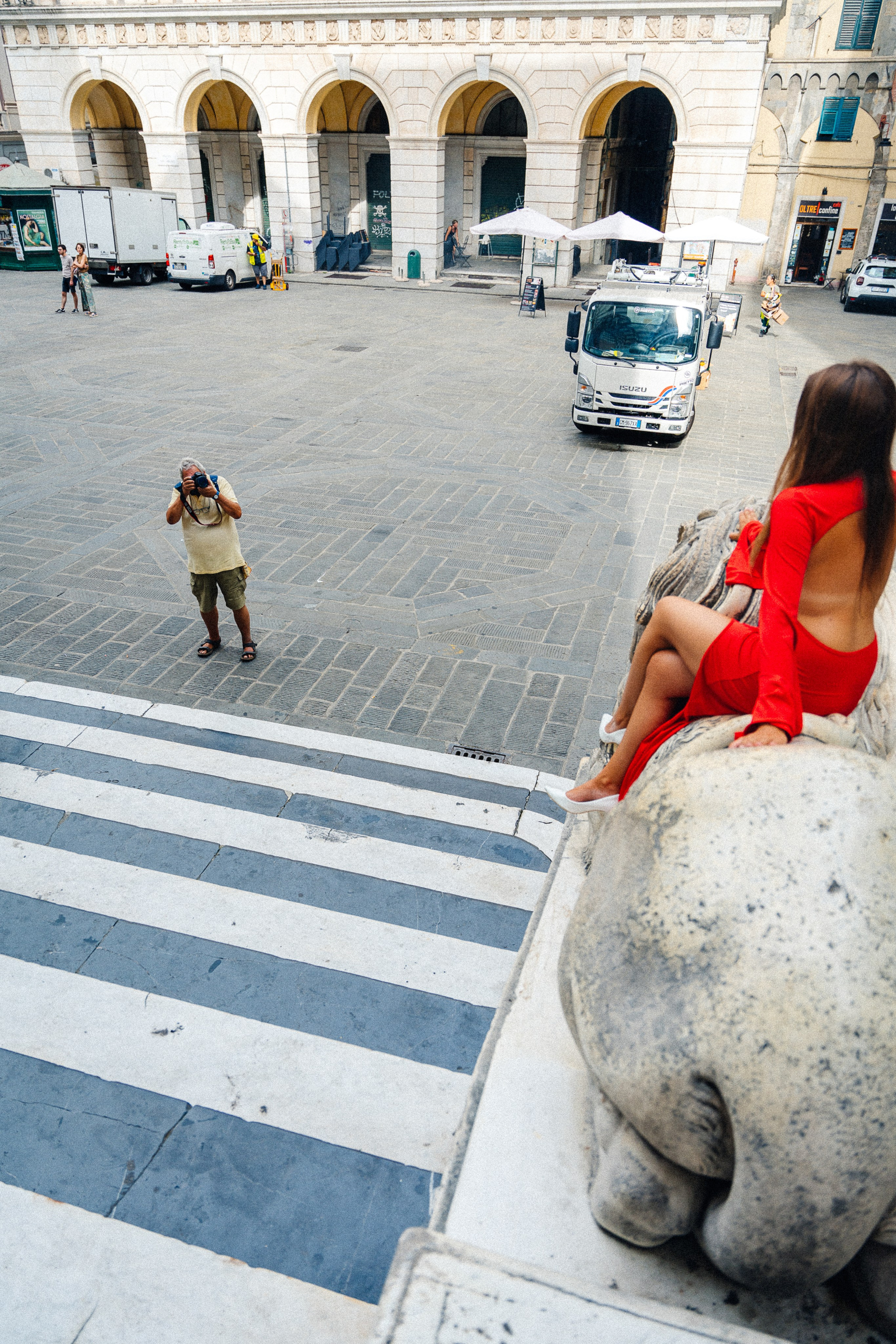 Individuale e coppie. Svitlana Miahka fotografa a Genova