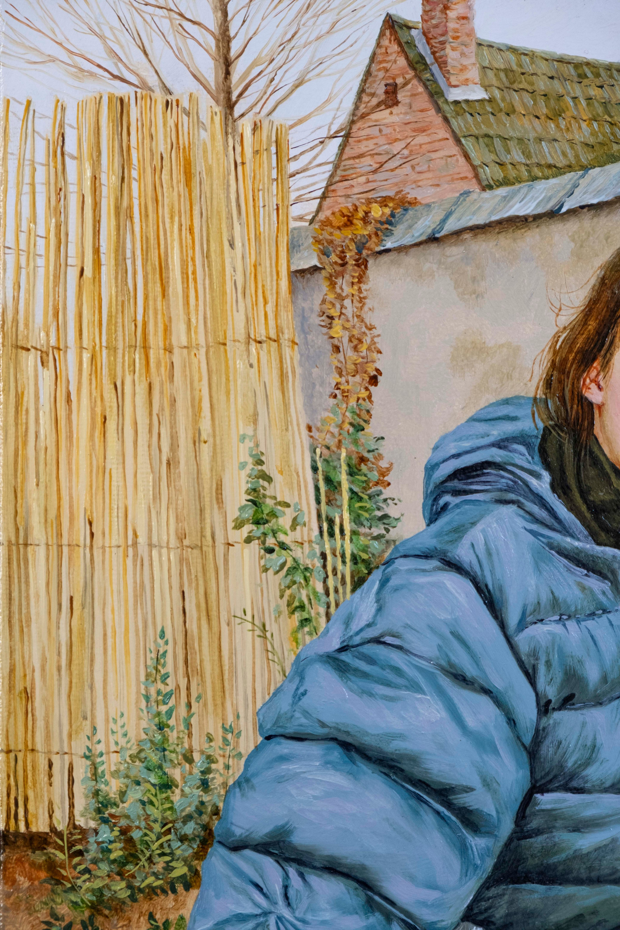 Girl in a puffer jacket. Paul Rog