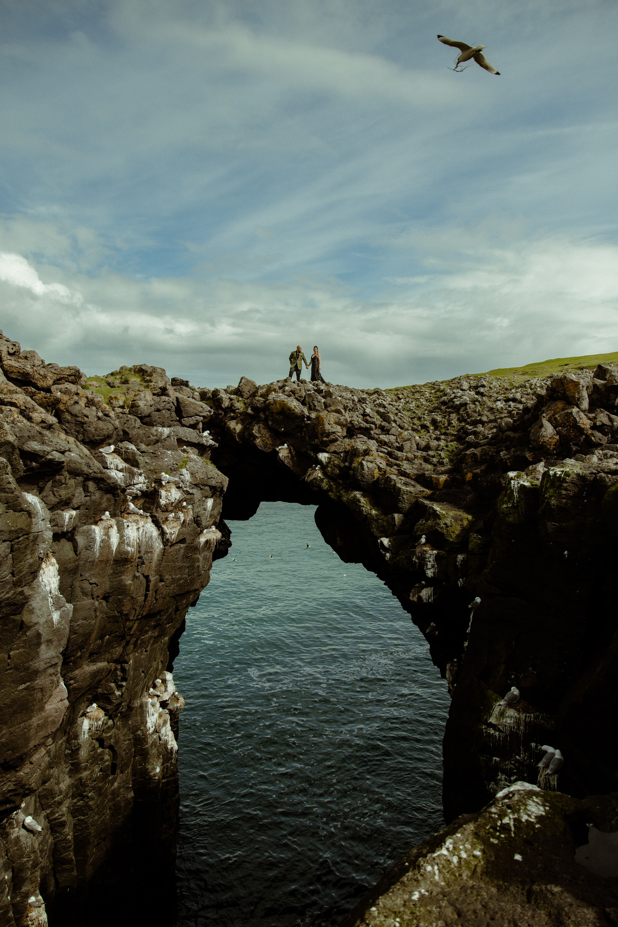 Viking inspired secret elopement in Iceland — wedding in Budir. Iceland elopement photographer & videographer