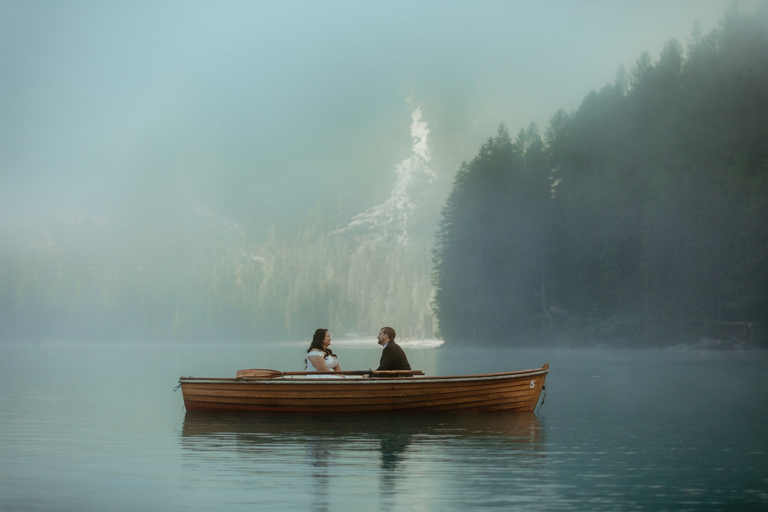 Secret Dolomites elopement at Lago di Braies & Cadini di Misurina | Best place to elope in Italy. Iceland elopement photographer & videographer
