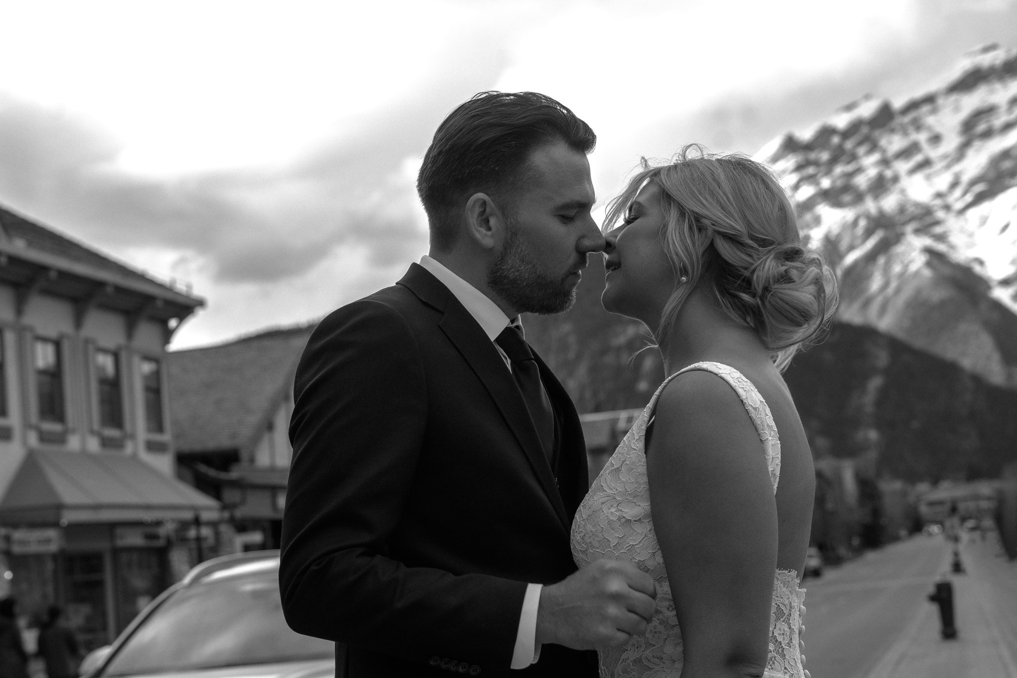 D&K Wedding day in Banff, Alberta 2024. Wedding and family photographer in Calgary Kate Beliaeva