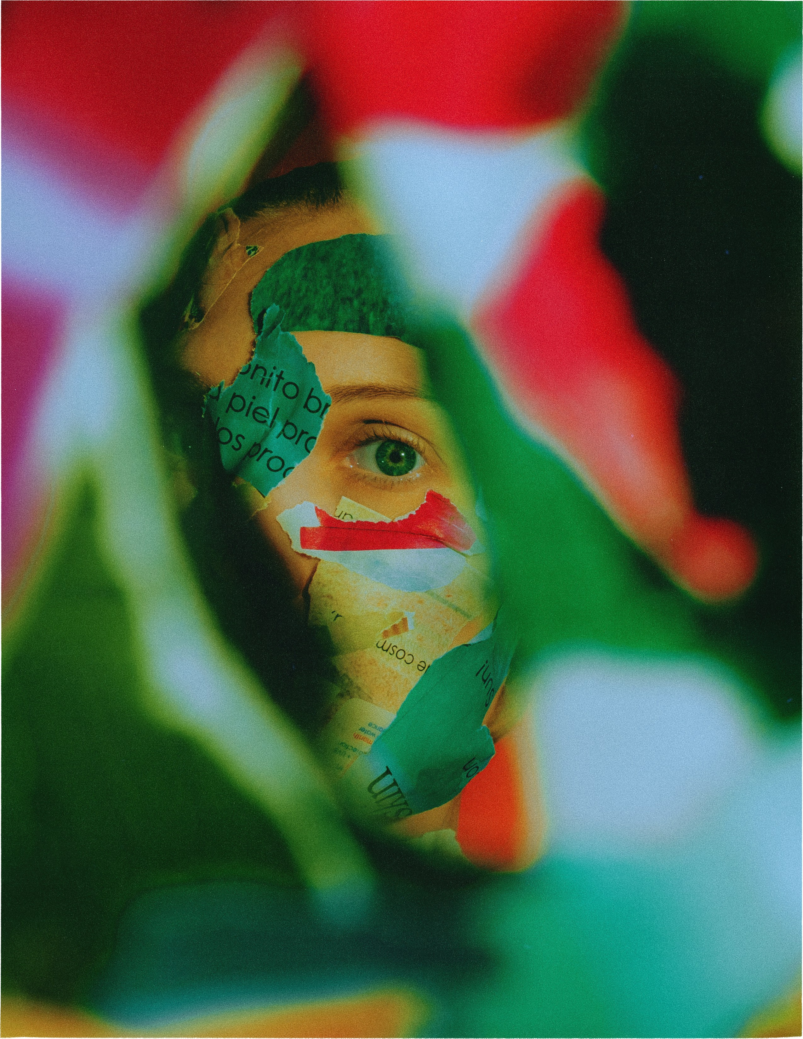 Креативная арт-фотосессия с маской в домашней студии Аликанте — Фотограф Андрей Луковников